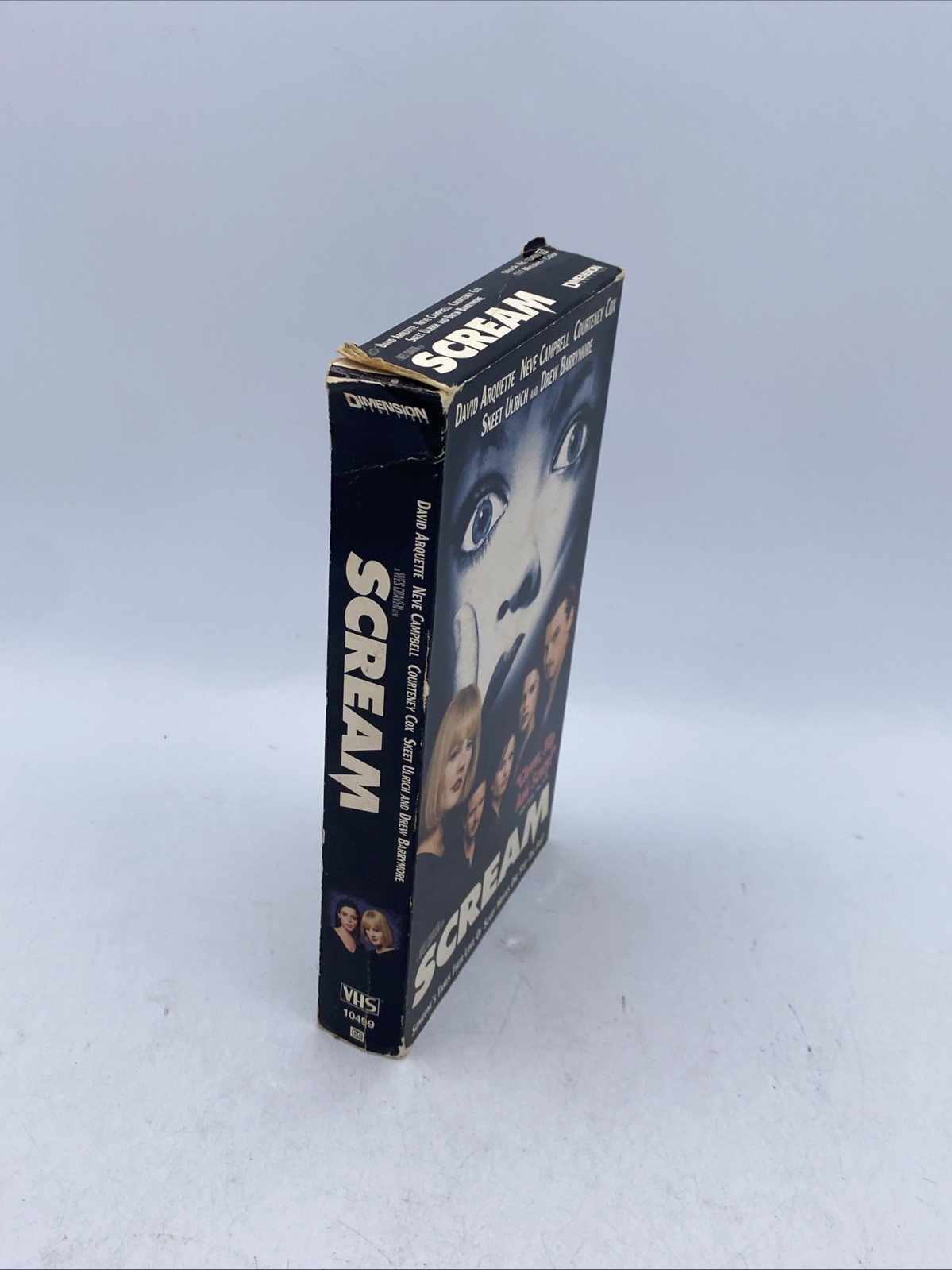 Scream (VHS, 1996, 10499) Wes Craven Horror Slasher GHOSTFACE Drew Barrymore