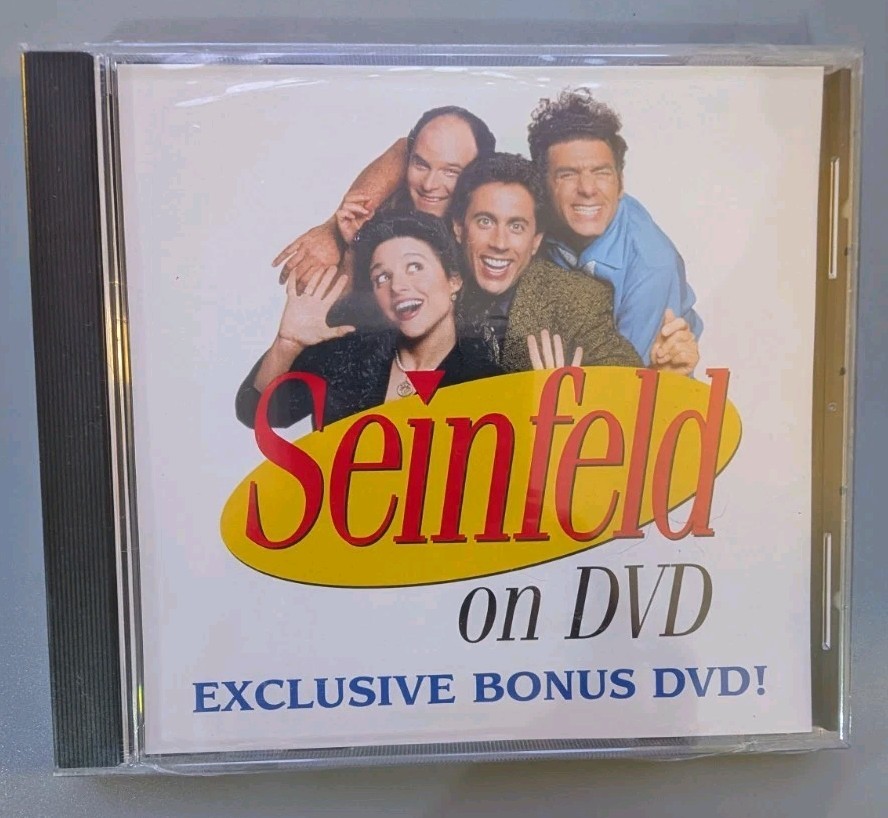 Seinfeld on DVD Exclusive Bonus DVD Promo Disc New Sealed Life Before Seinfeld