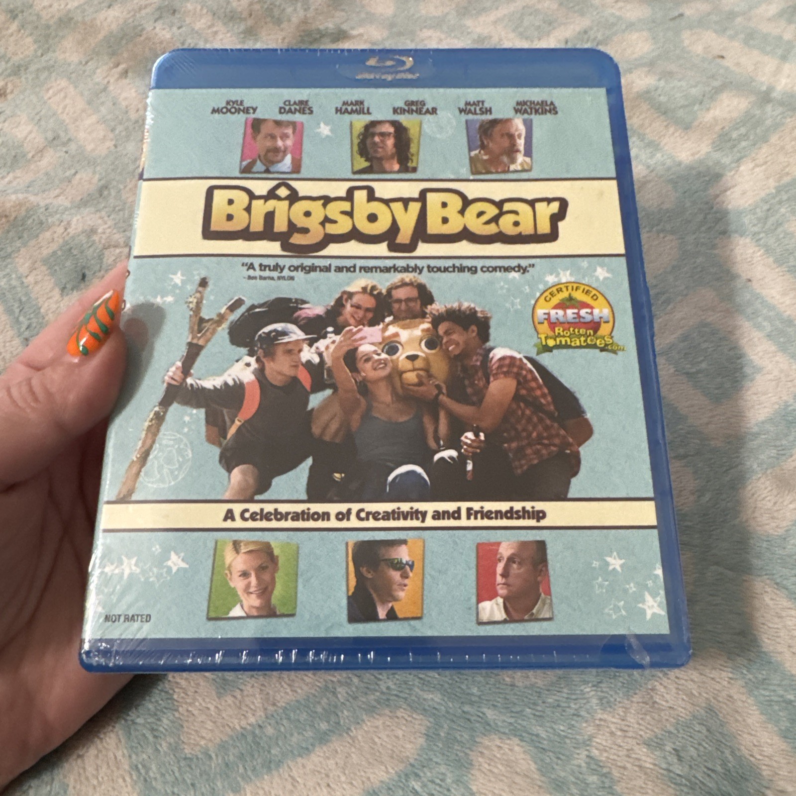 NEW••• Brigsby Bear Blu-ray Sony Pictures Mark Hamill RARE** OOP !