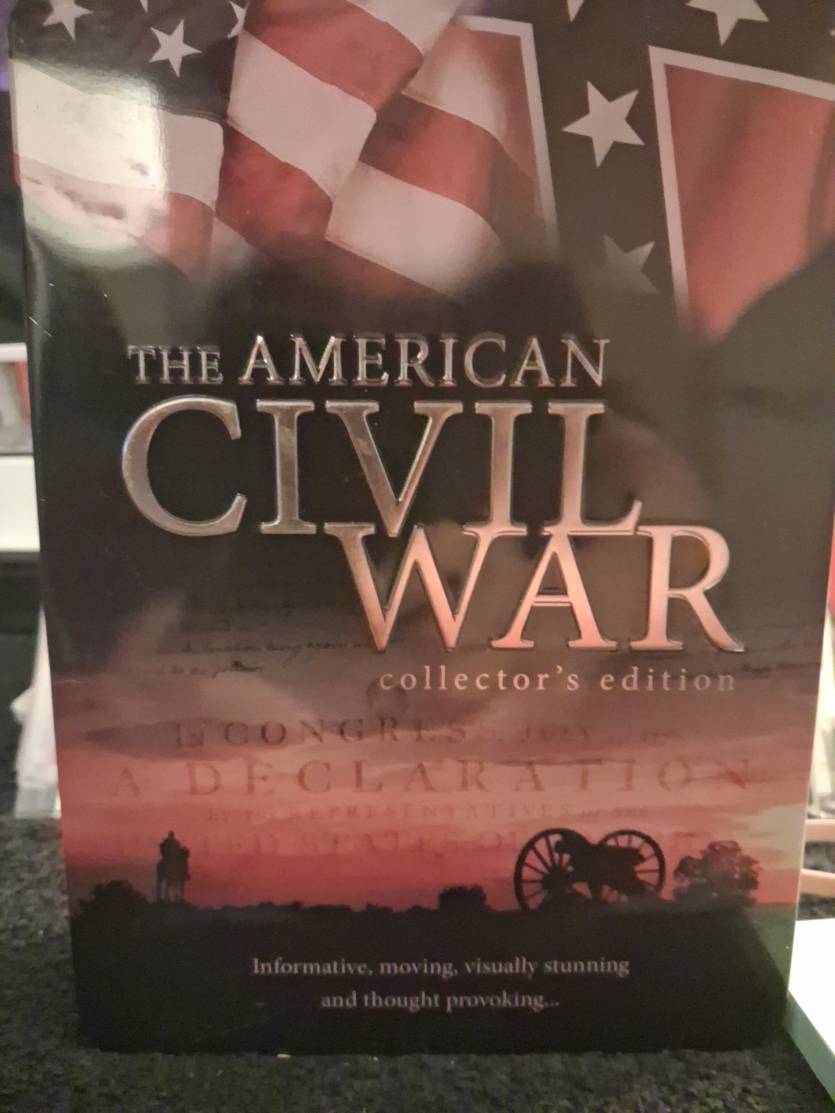 The American Civil War Collector’s Edition 5 DVD Metal Tin Box Set w/ Booklet