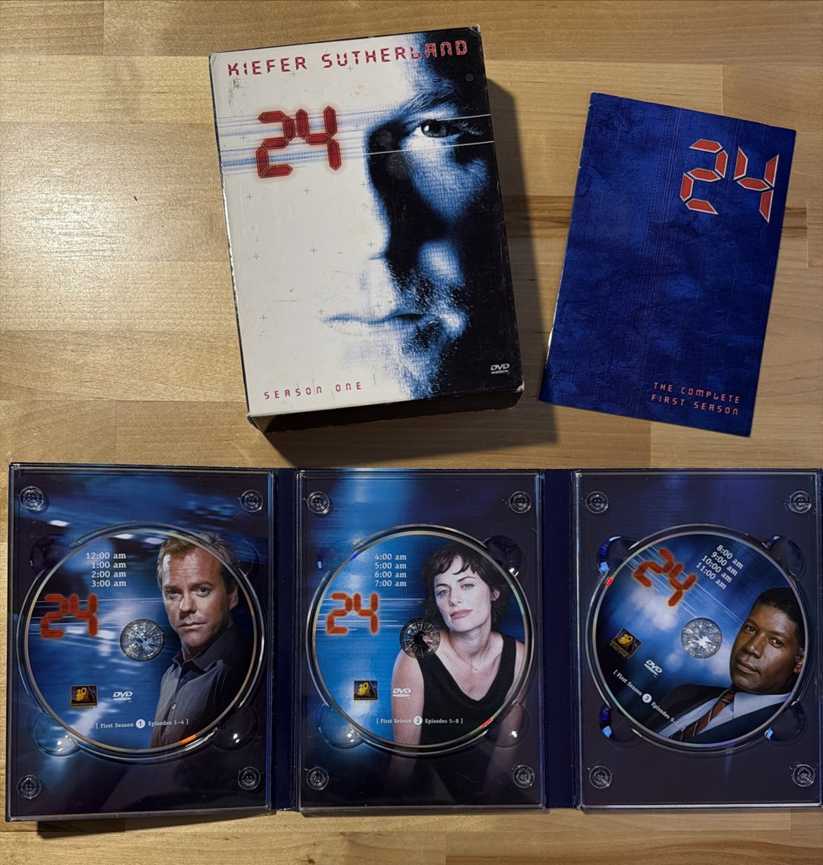 24 (2001 TV Series) DVD Jack Bauer, Kiefer Sutherland, Complete Seasons 1-7