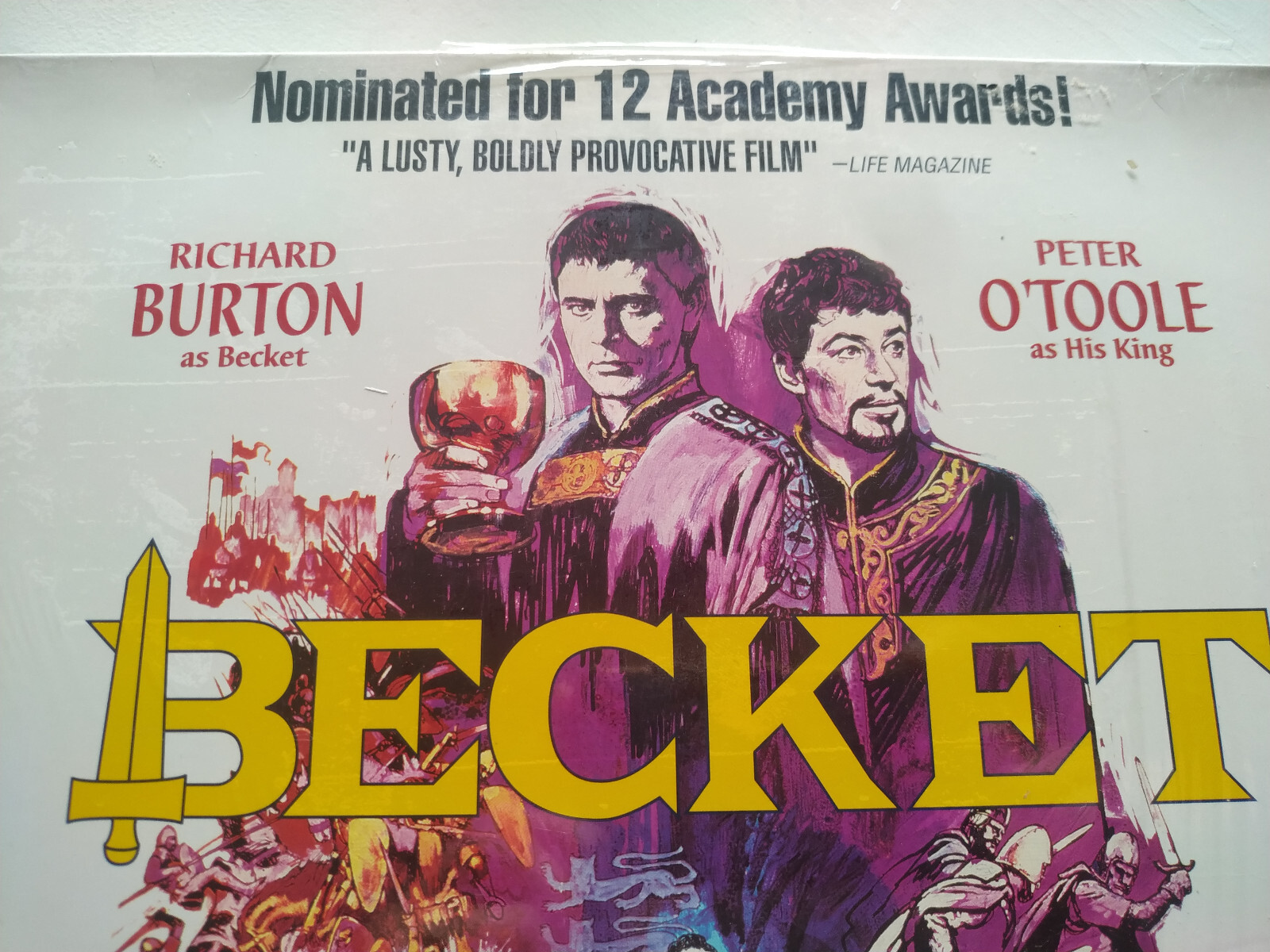 Becket Richard Burton Peter O’Toole Glenville – 2 x LASERDISC LD English NTSC