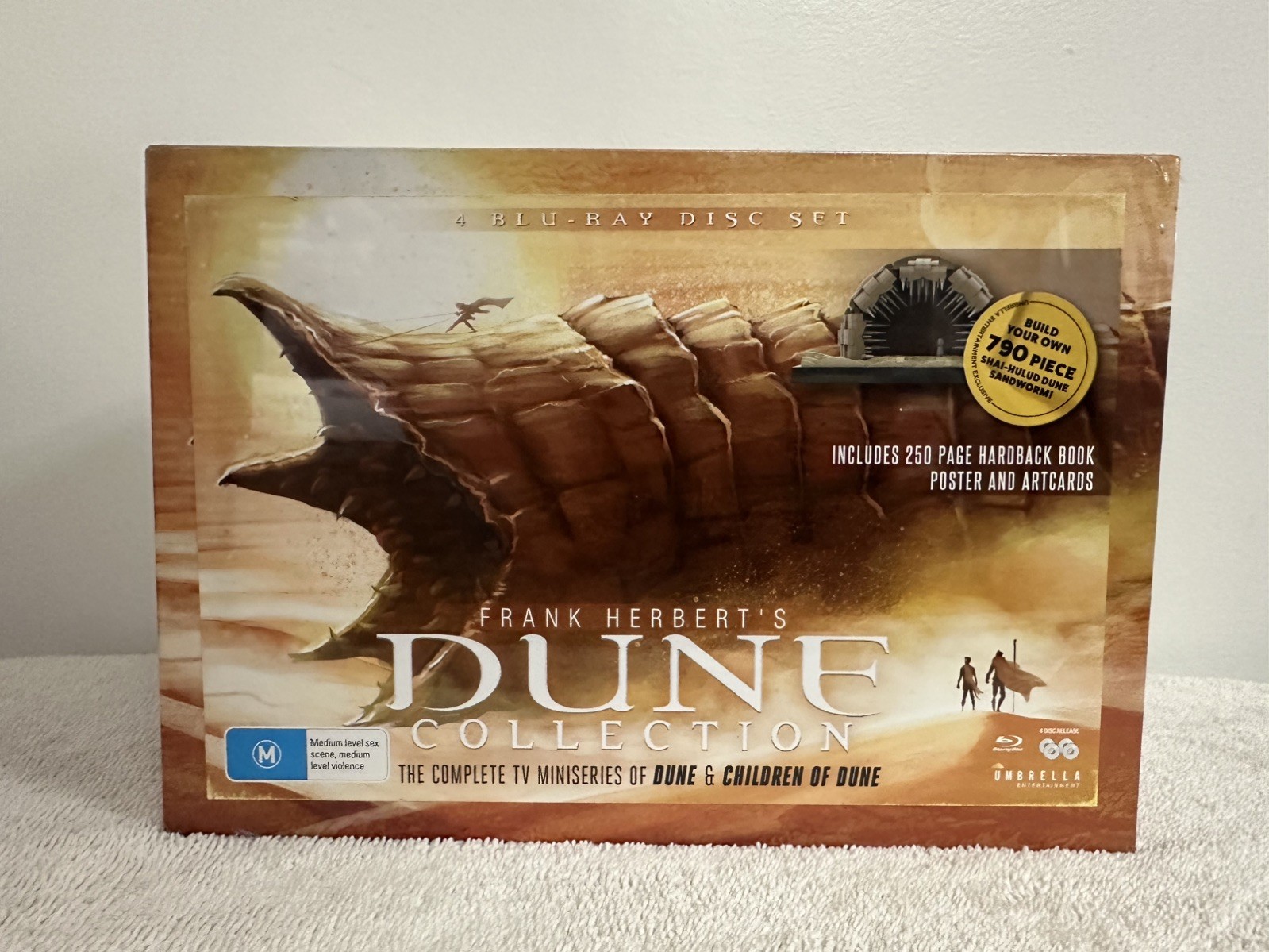 Frank Herbert’s Dune+Children of Dune TV Series 2001 (Blu-ray) NEW-Box Shipping