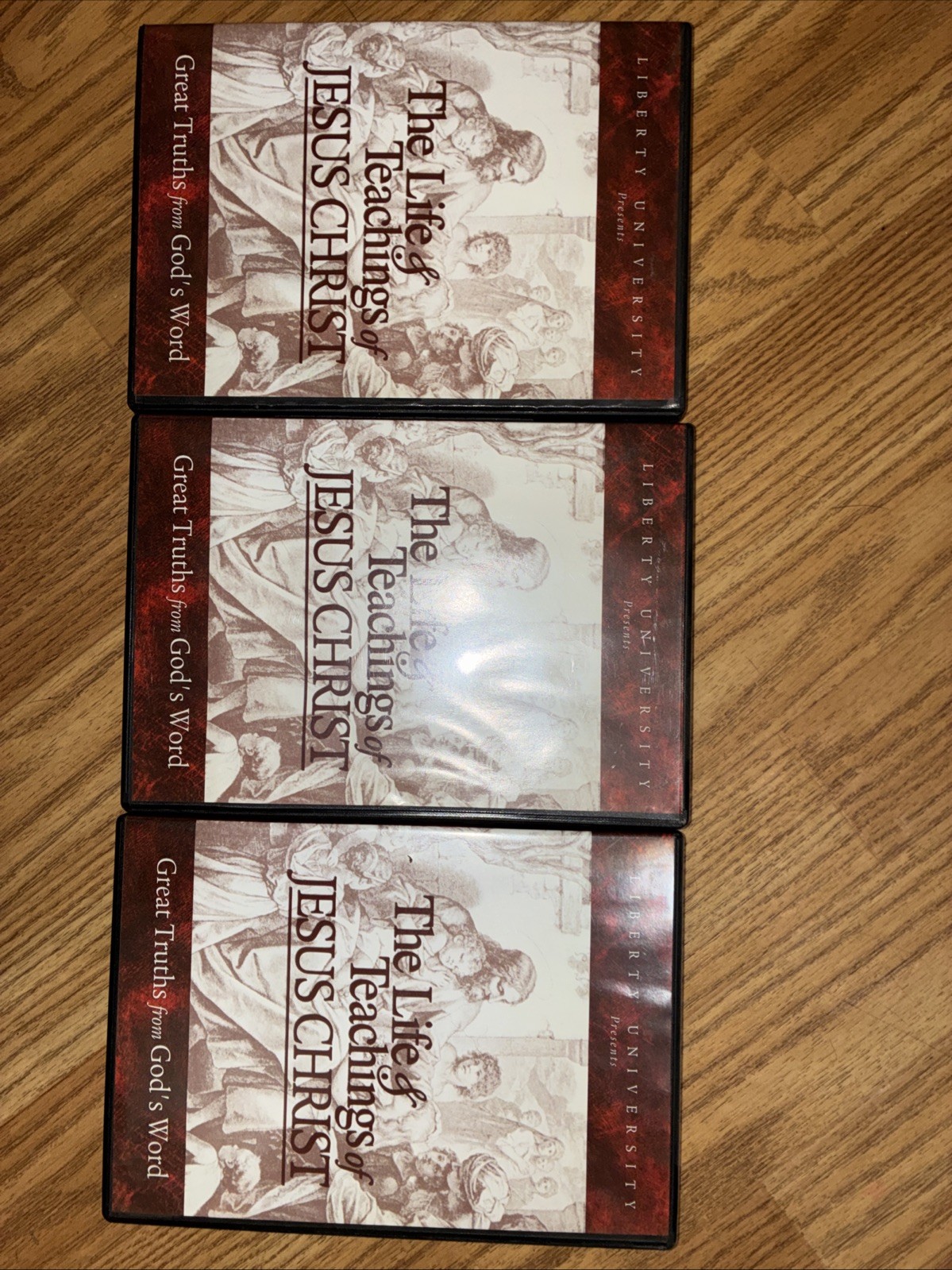 THE LIFE AND TEACHINGS OF JESUS CHRIST – Liberty University – 3 DVD Set