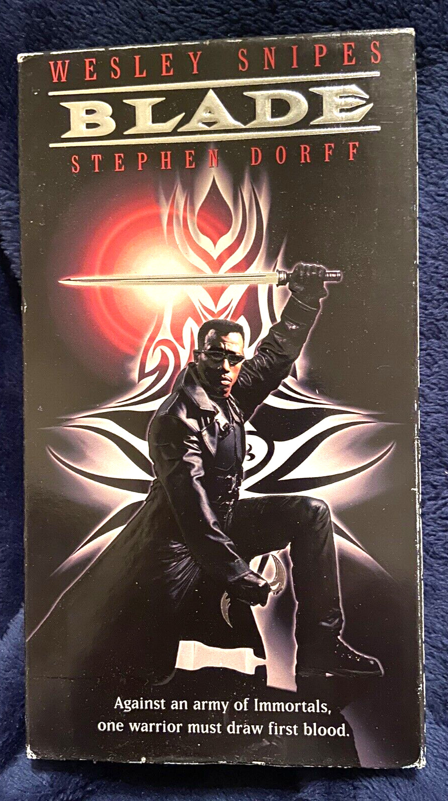 Blade VHS, 1998 Wesley Snipes, Stephen Dorff
