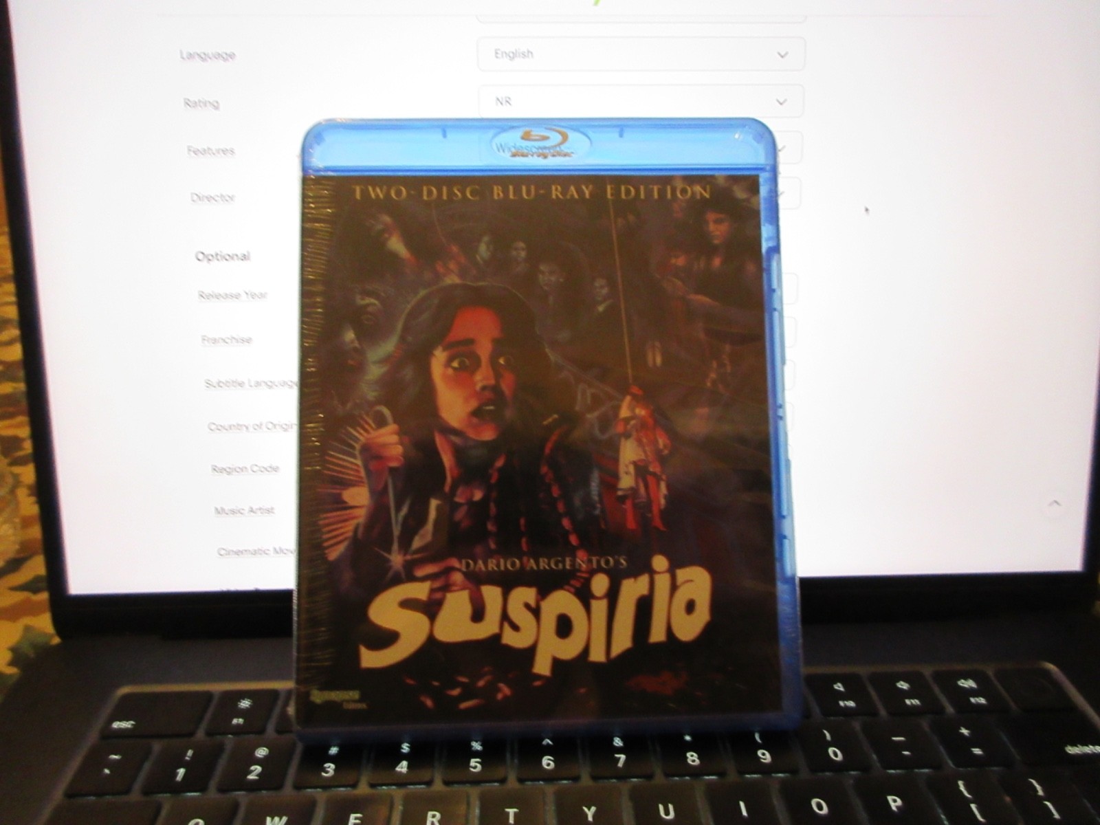 Suspiria (1977) Synapse 2-Disc Special Edition Blu-ray BRAND NEW Dario Argento