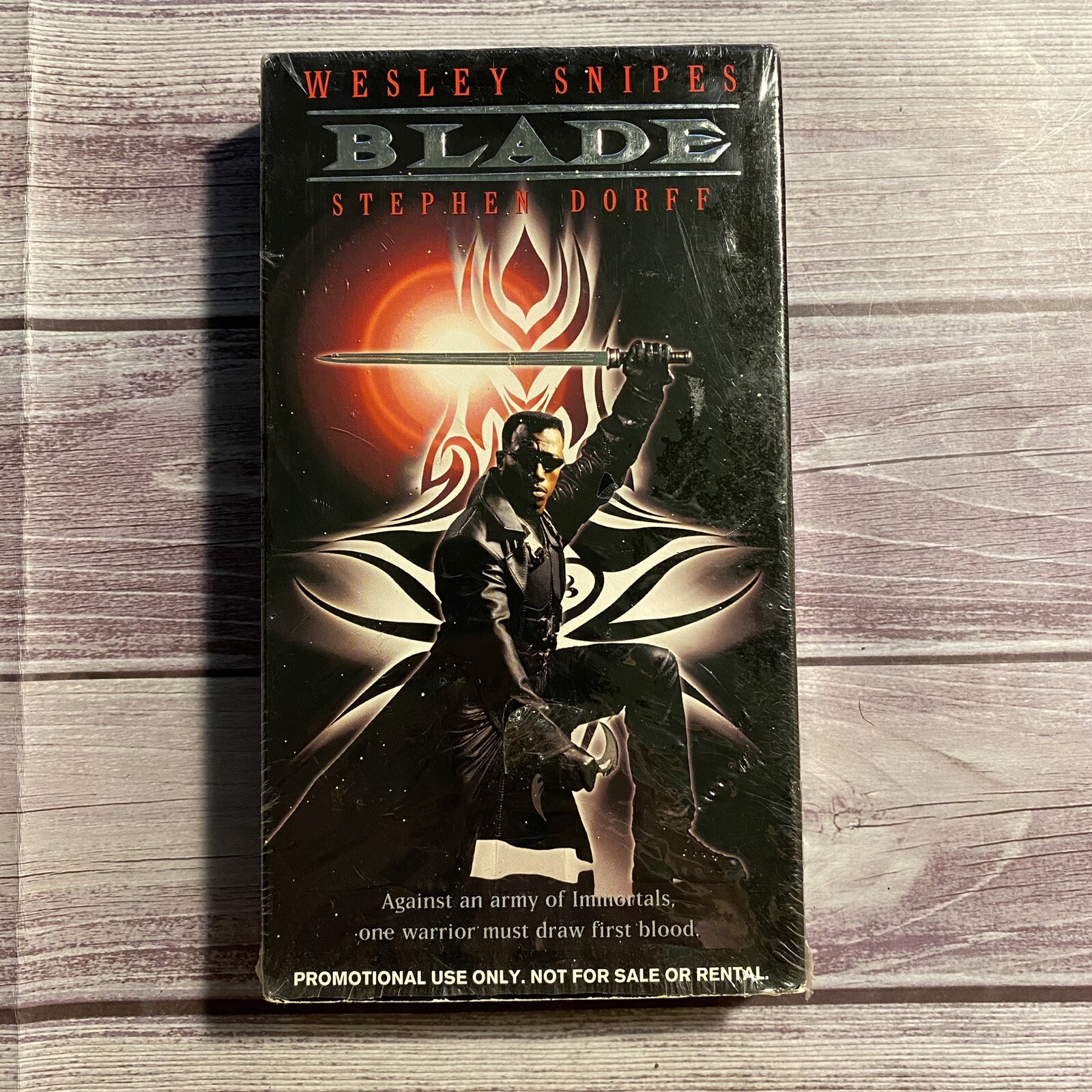Blade VHS (1998) Promo Screener Promotional VHS Rare