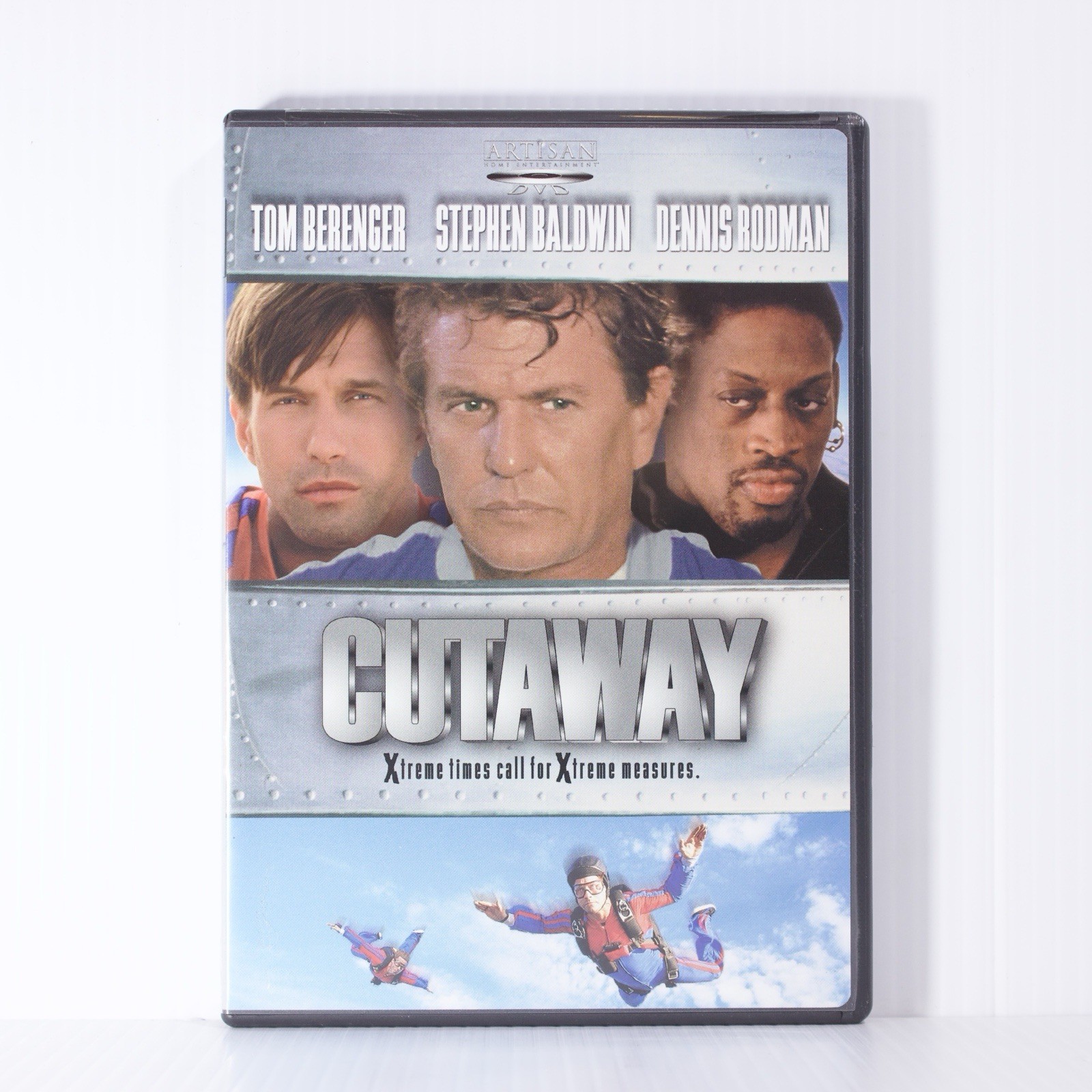 Cutaway (DVD, 2001, Sensormatic) Tom Berenger Dennis Rodman Brand New