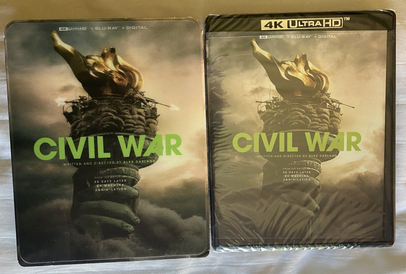 Civil War 4K (4K UHD + Blu-ray + Digital) AMZ Exclusive Lenticular 3D Slipcover
