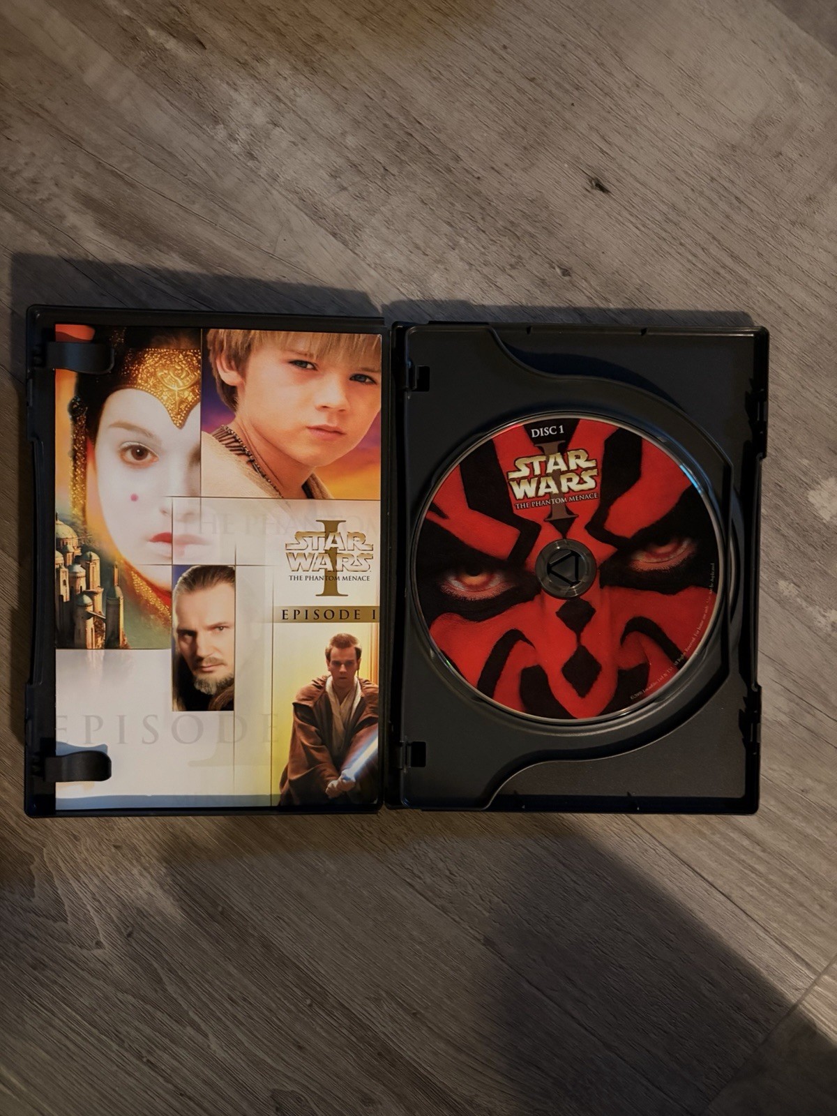 Star Wars Prequel Trilogy & Bonus Material DVD Movie Bundle Lot of 4