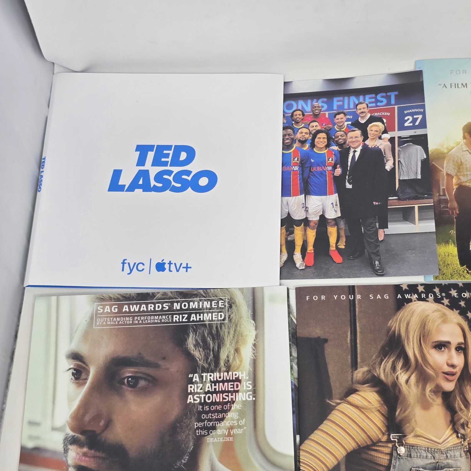 Screener Lot Of 16 Sag Awards Ted Lasso Sound Of Metal Bridgerton Dead To Me