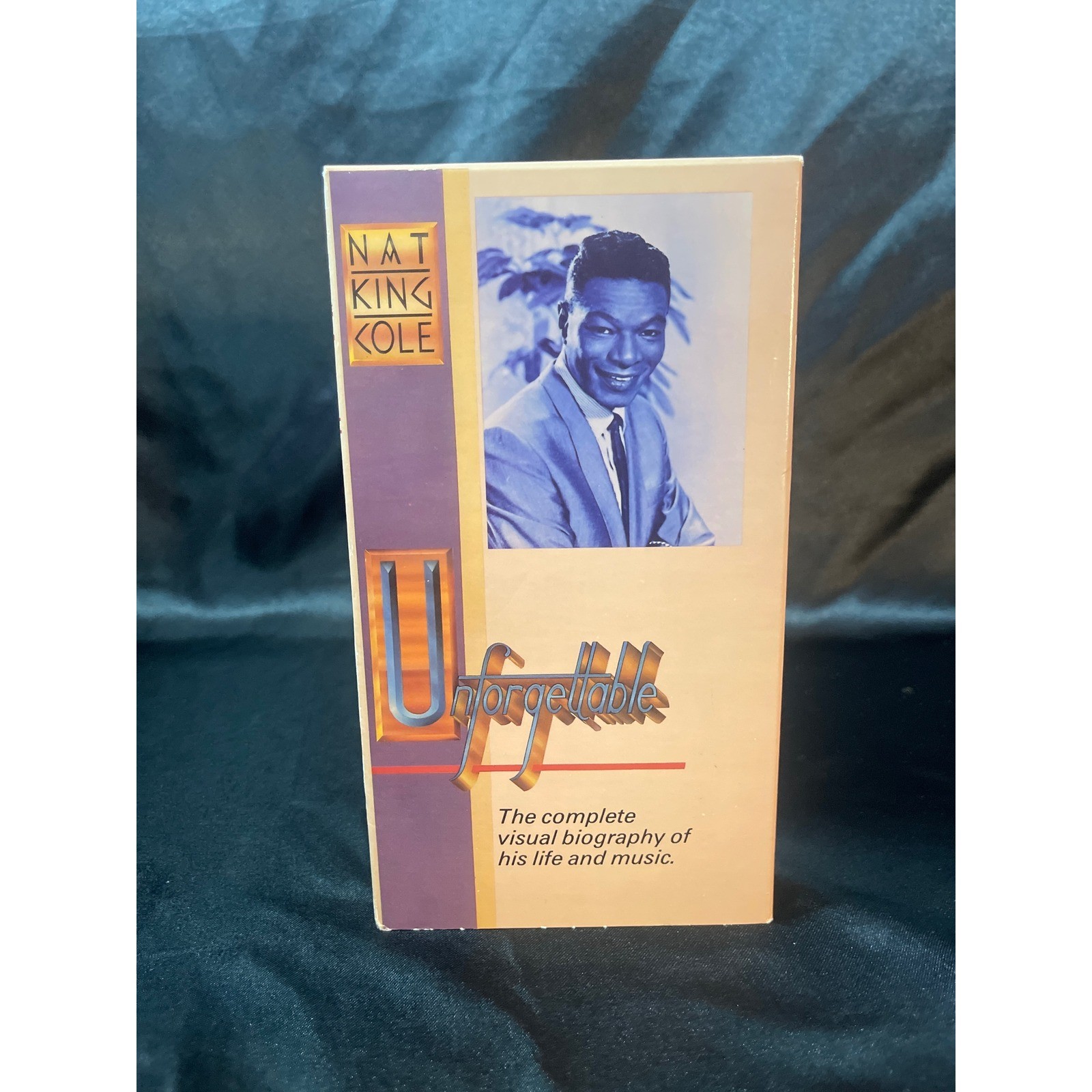 Nat King Cole Unforgettable VHS 1989 Visual Biography Documentary MPI MP 1663