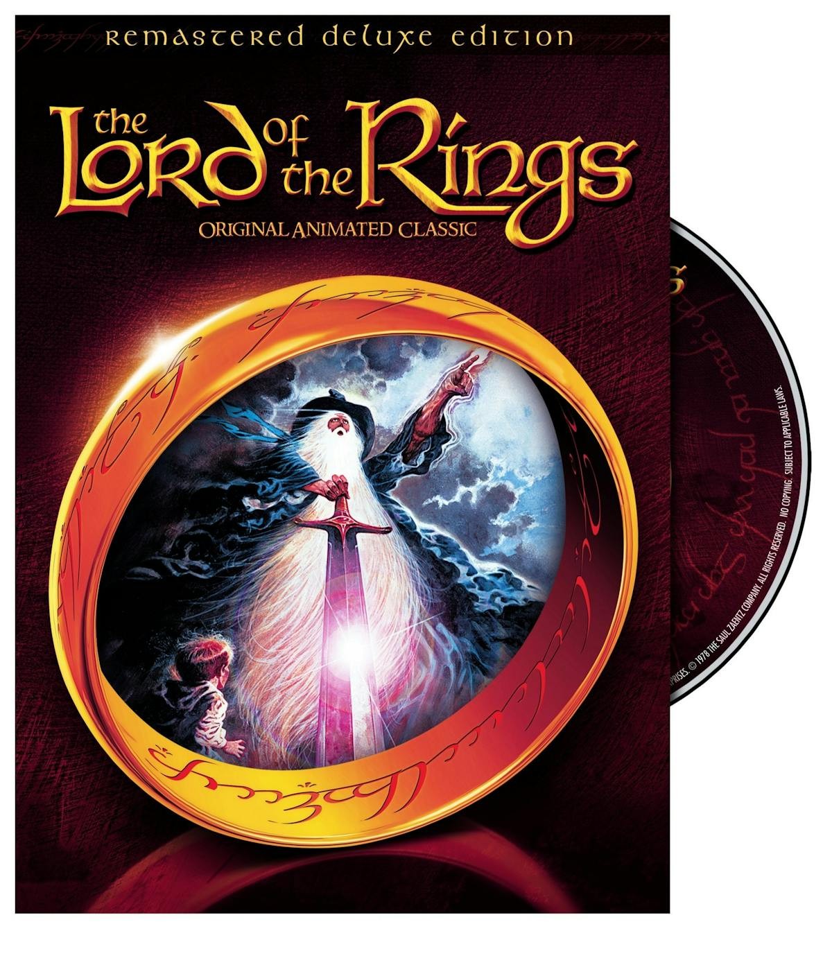 Lord of the Rings Animated Deluxe Edition DVD William Squire NEW
