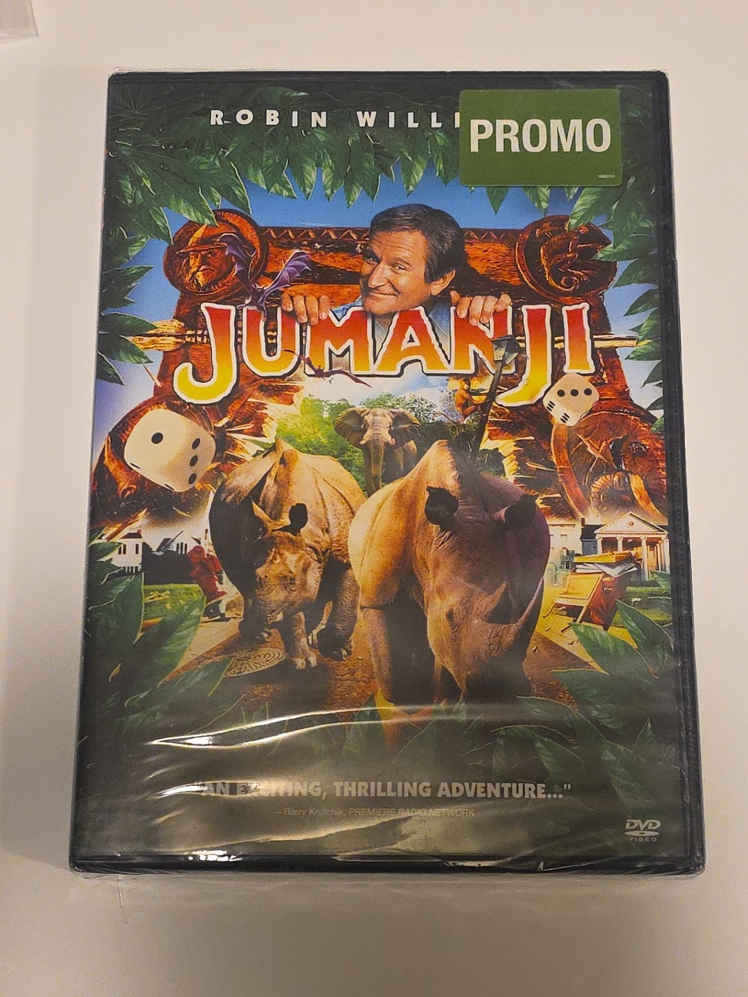 Jumanji (DVD, 1995) Promo Brand New Sealed