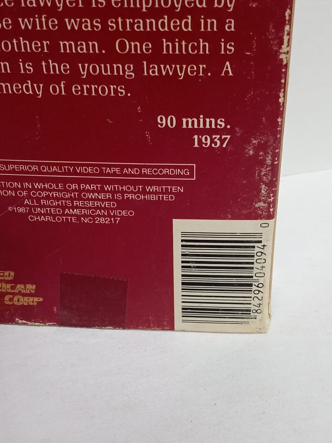 The Divorce of Lady X VHS 1937 Classic Comedy Merle Oberon Laurence Olivier