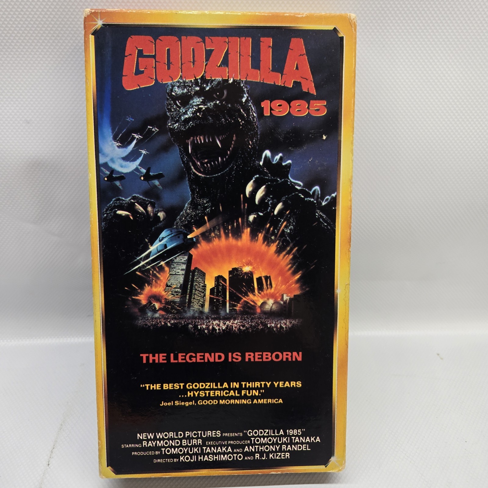Godzilla 1985 (VHS, 1991) StarMaker Japanese Kaiju Monster Sci-Fi Video Tape