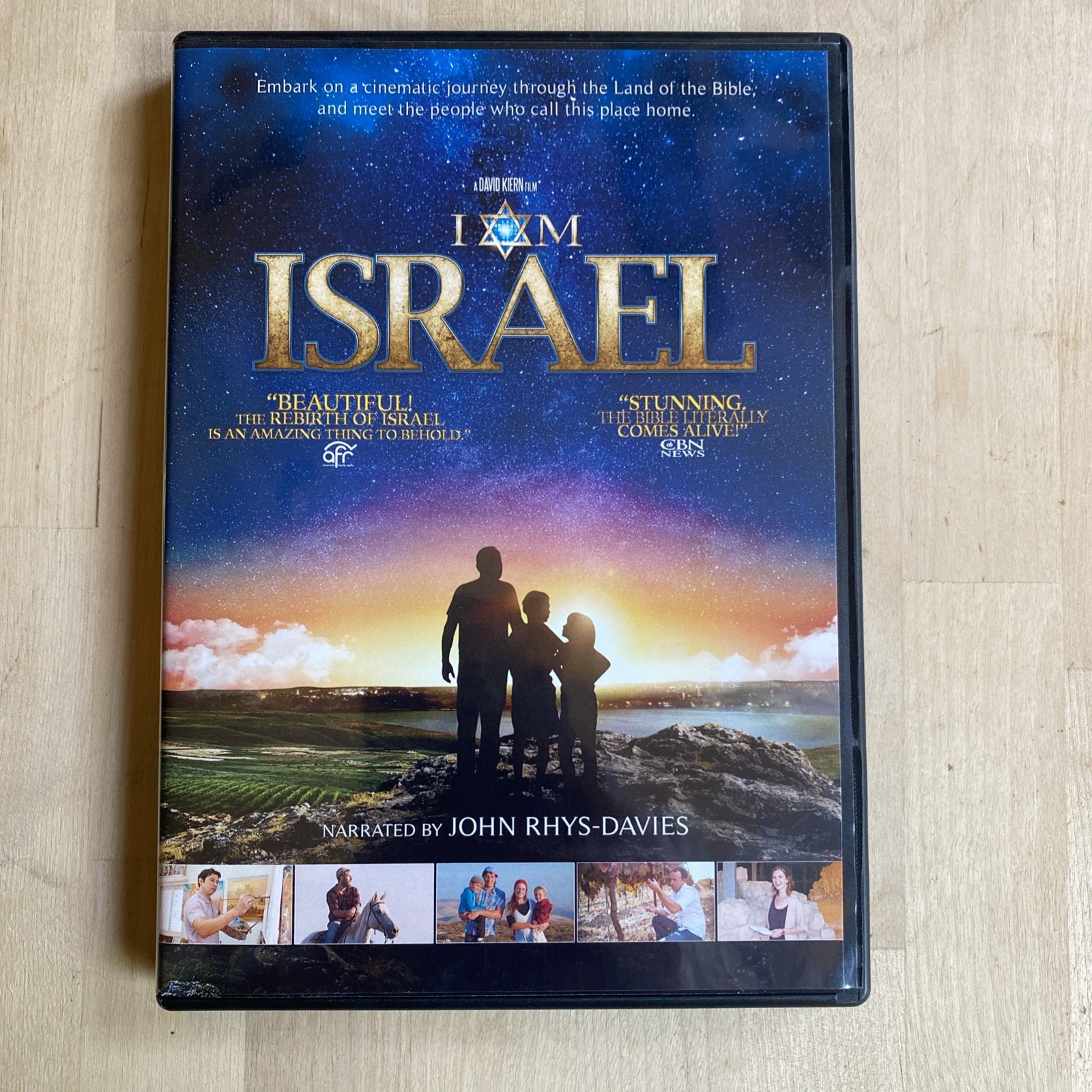 I Am Israel – A David Kiern Film (DVD, 2017, Widescreen) John Rhys-Davies