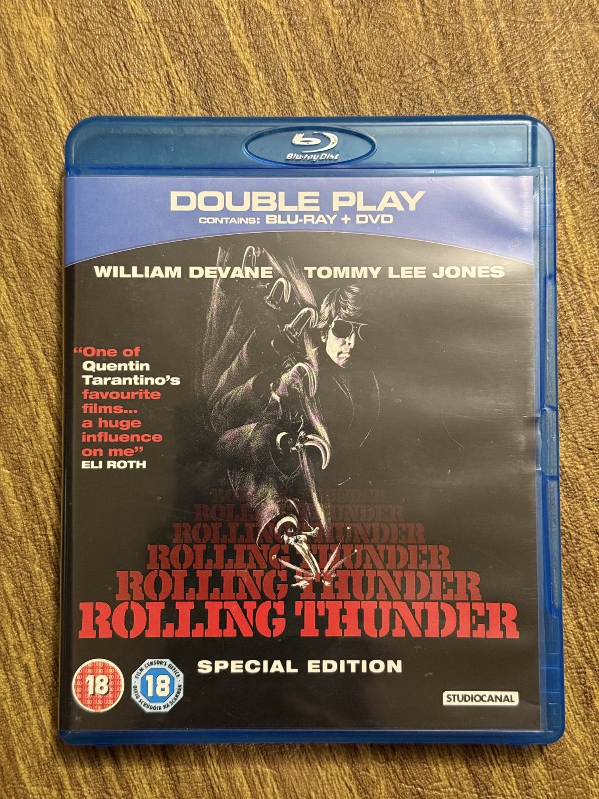 Rolling Thunder UK PAL RB /R2 Blu-Ray / DVD 2- Disc Special Edition OOP LNC