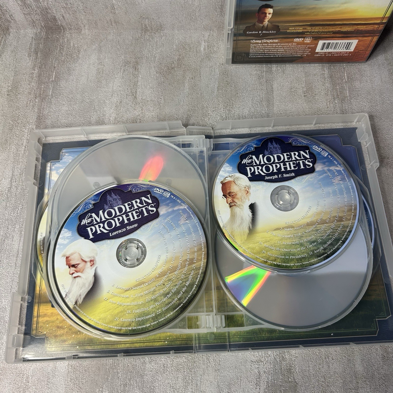 Docudrama of the Restoration, Modern Prophets & Visit Israel DVD Sets LOT