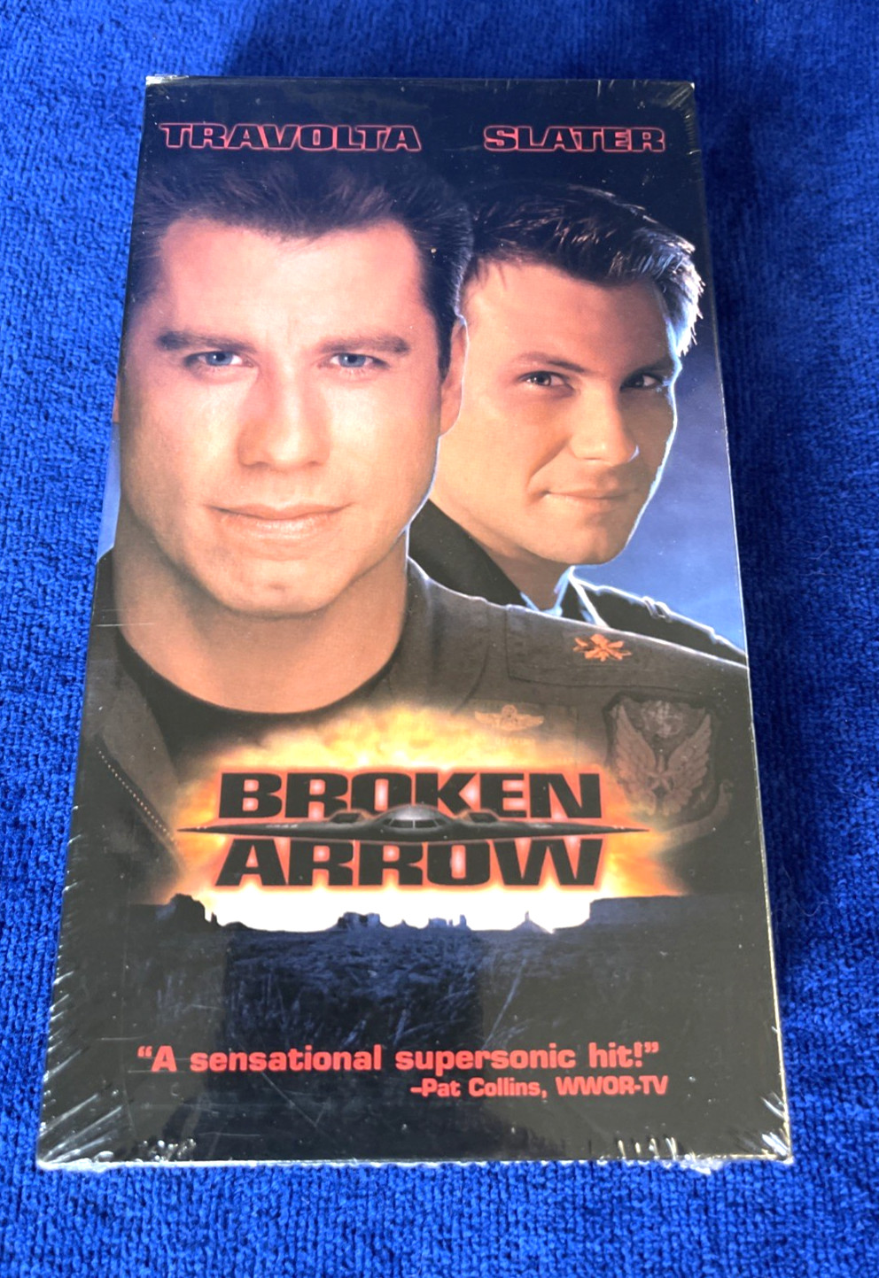 Broken Arrow (1996) VHS – Action Thriller, Brand New Sealed