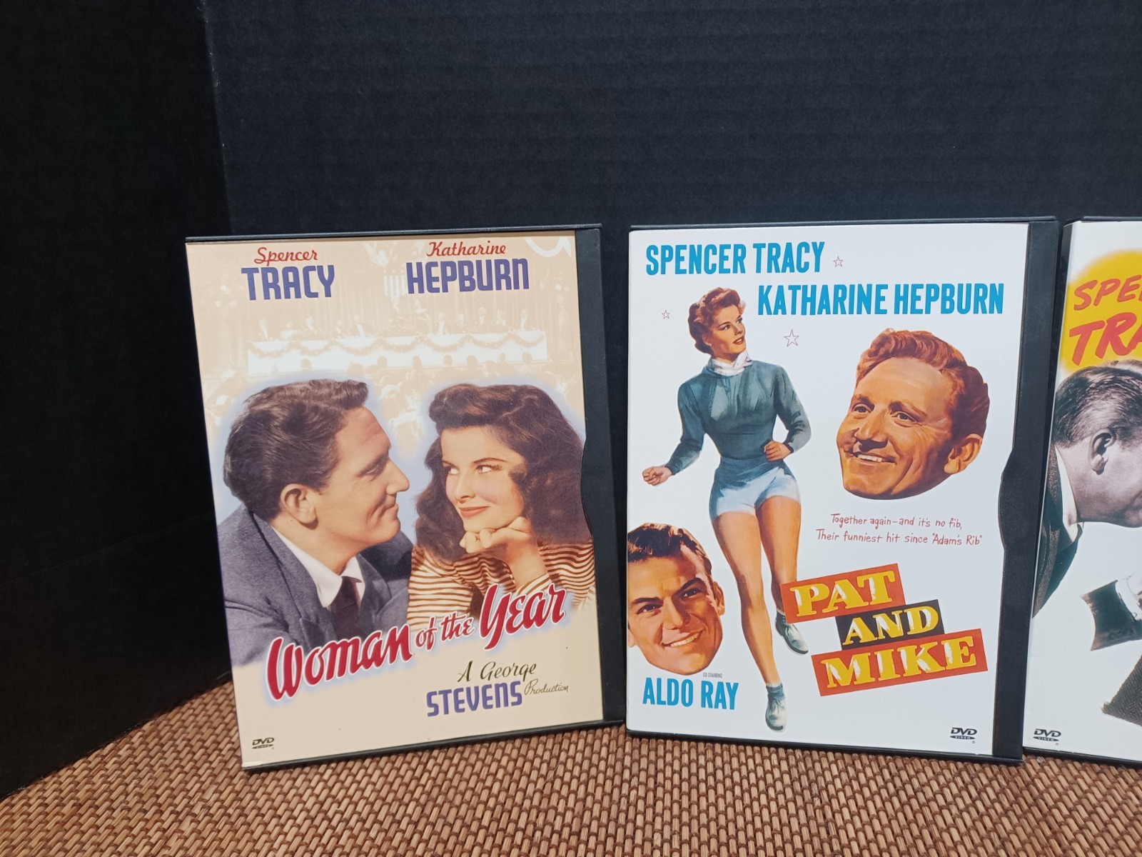 Lot Of 4 Katherine Hepburn & Spencer Tracy Movies DVD