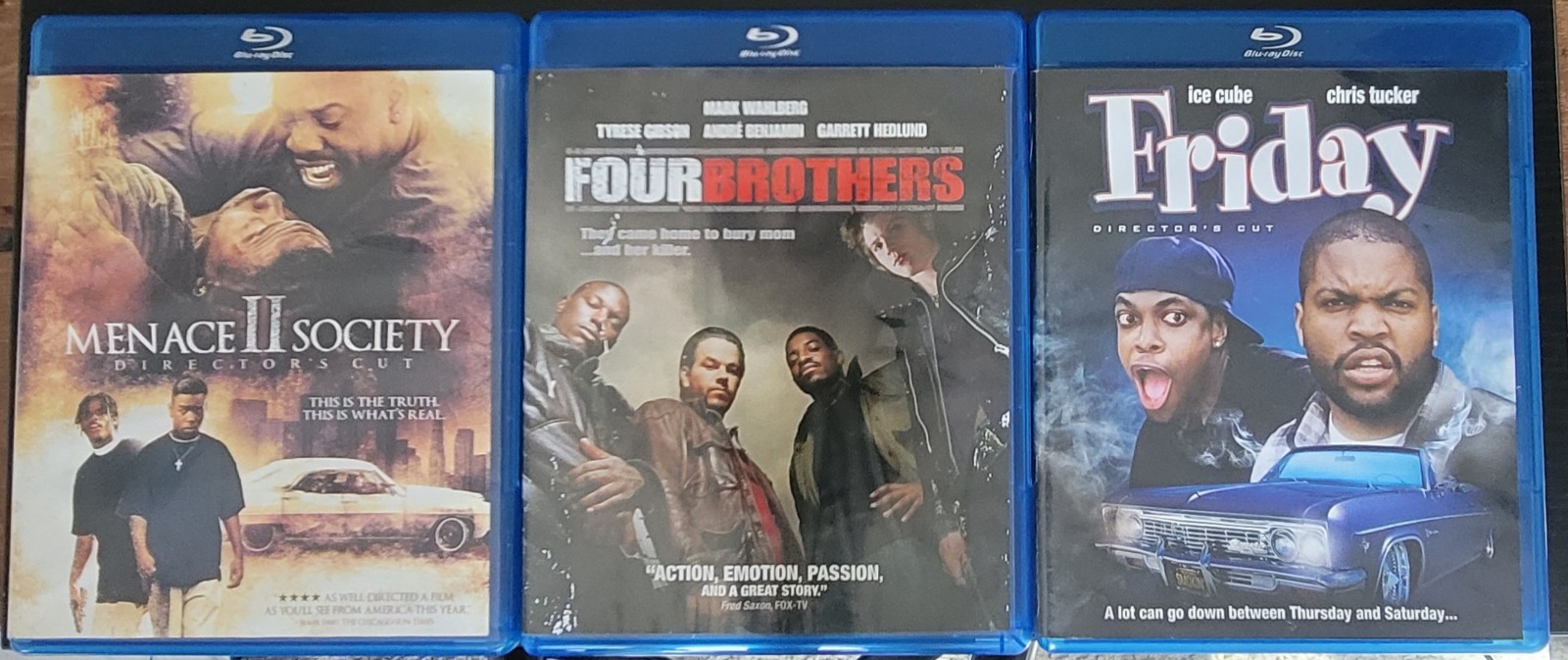 Urban Drama Blu-ray Bundle – Friday (Director’s Cut), Menace II Society…