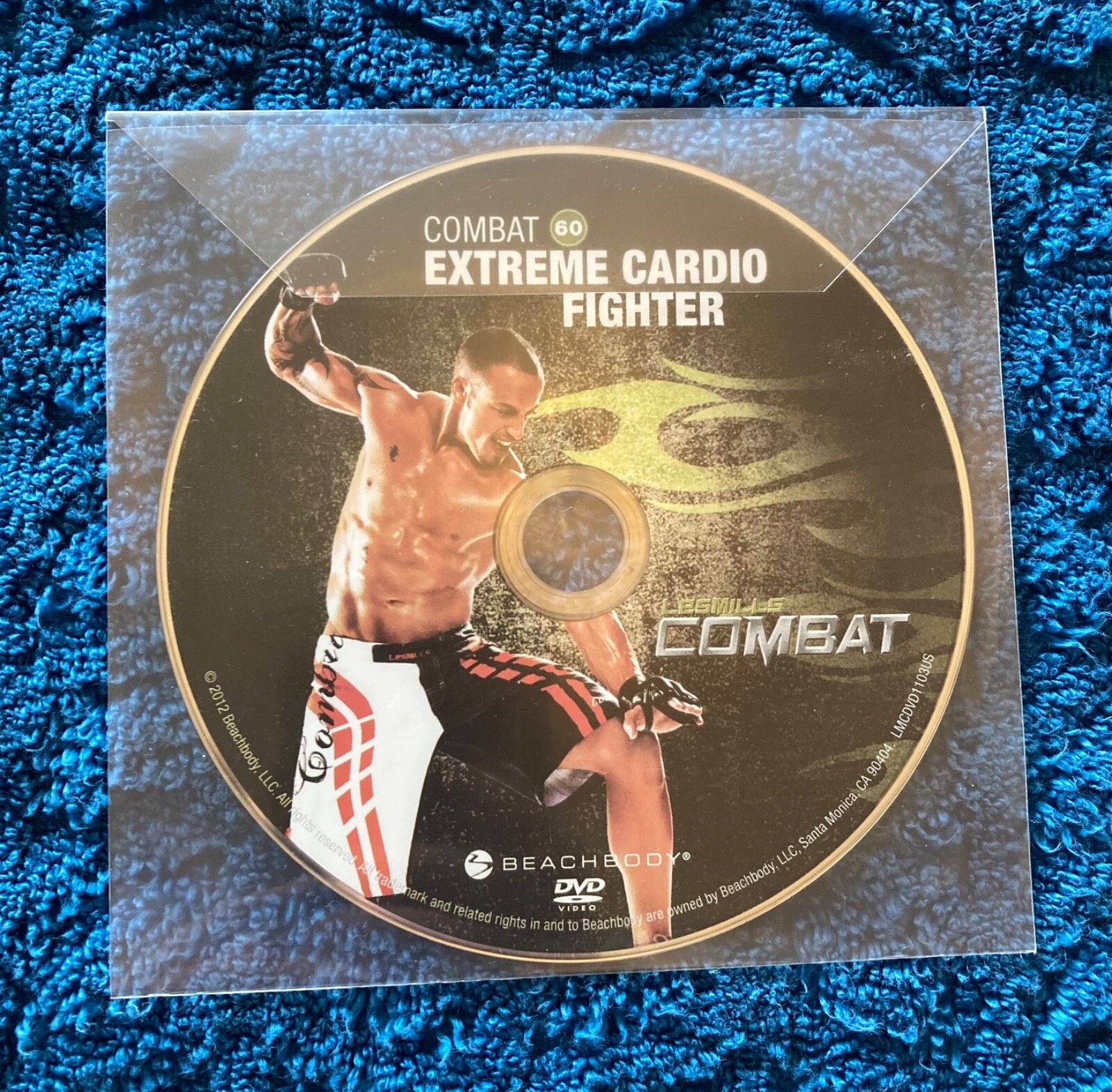 BeachBody LES MILLS COMBAT 5-Disc DVD Workout Fitness MMA Kickboxing
