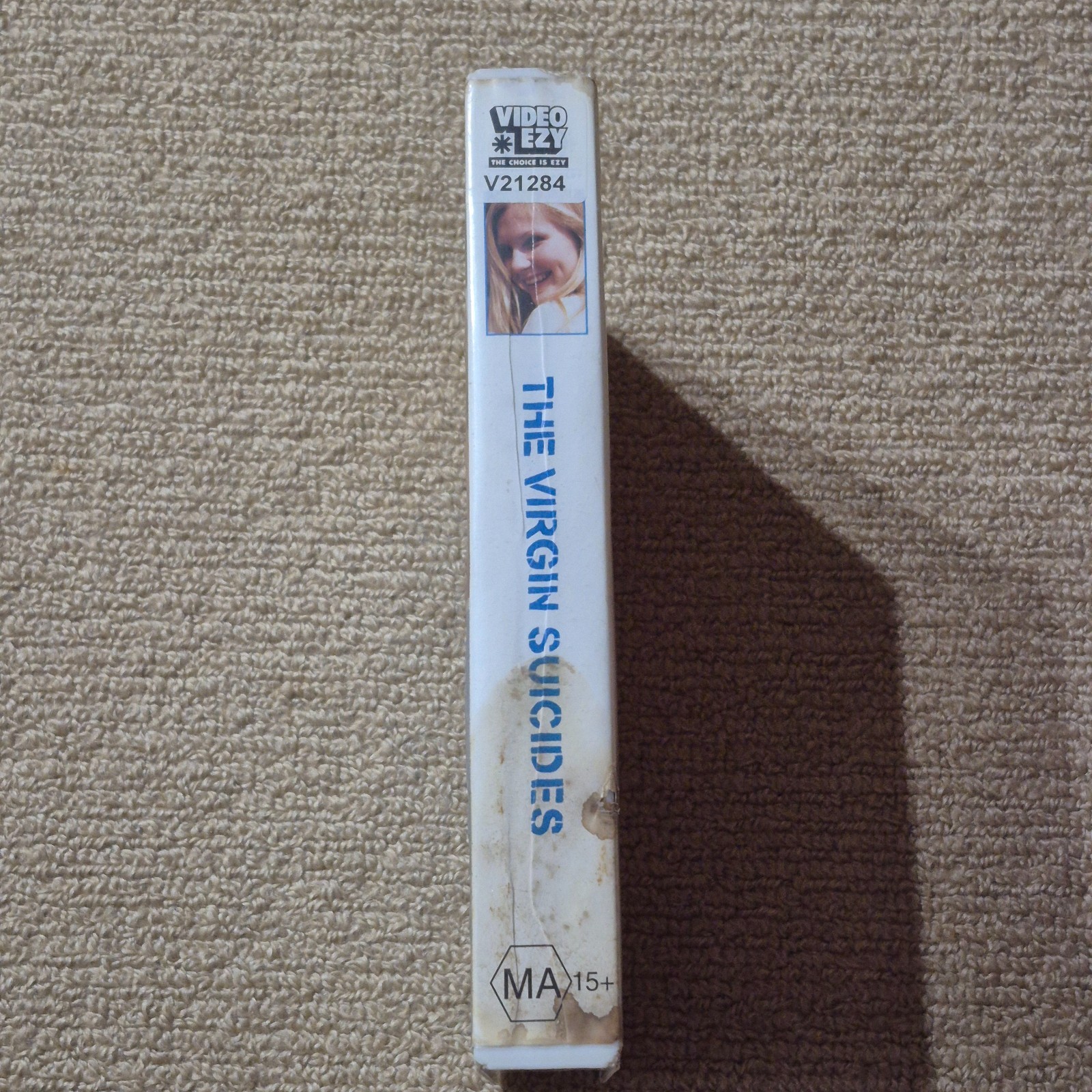 The Virgin Suicides VHS Video Tape – MA15+ – 2001 promo size big box
