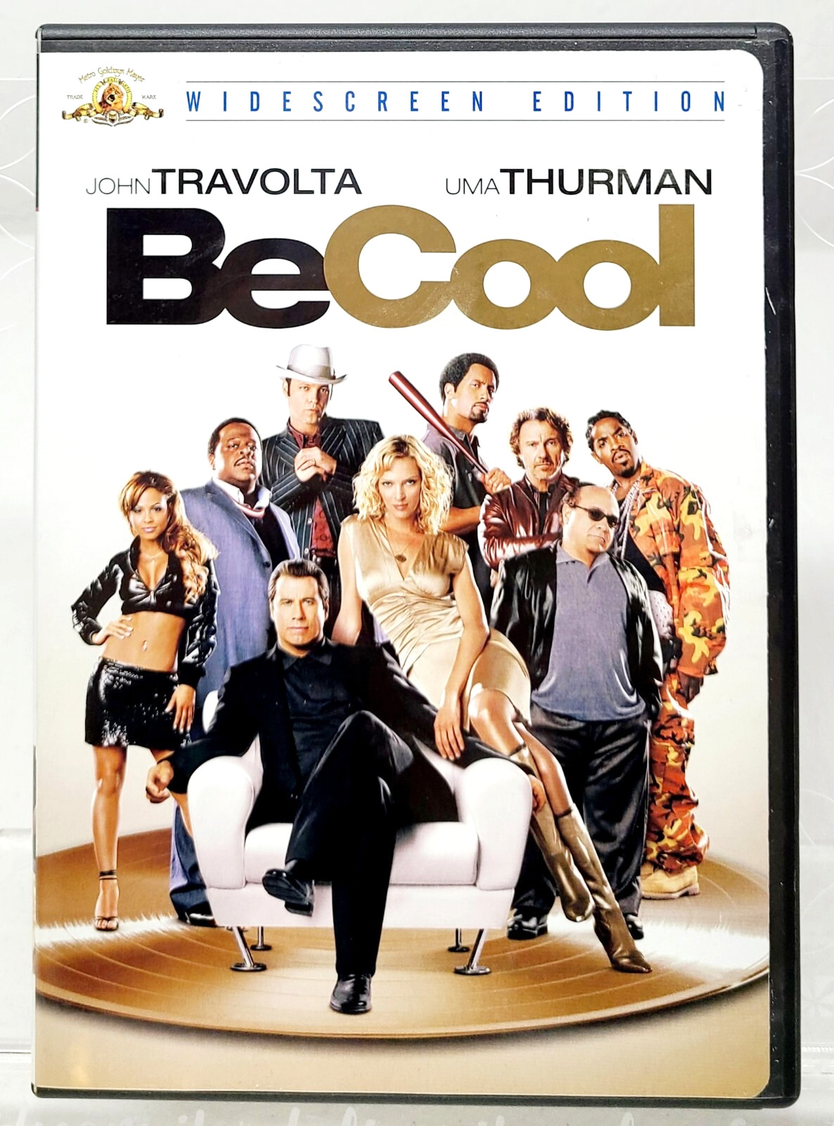 GET SHORTY & BE COOL DVD (Movie LOT OF 2) Widescreen John Travolta, Gene Hackman