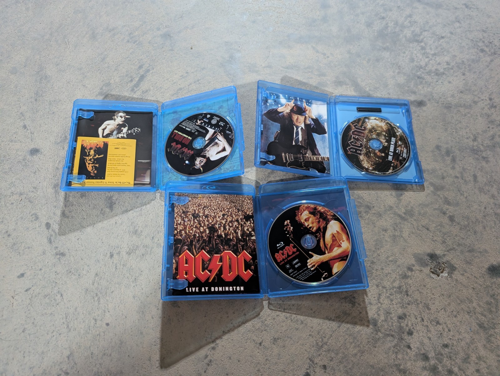 AC/DC AC DC Blu Ray Blu-ray No Bull Live Spain At River Plate Donnington Rock