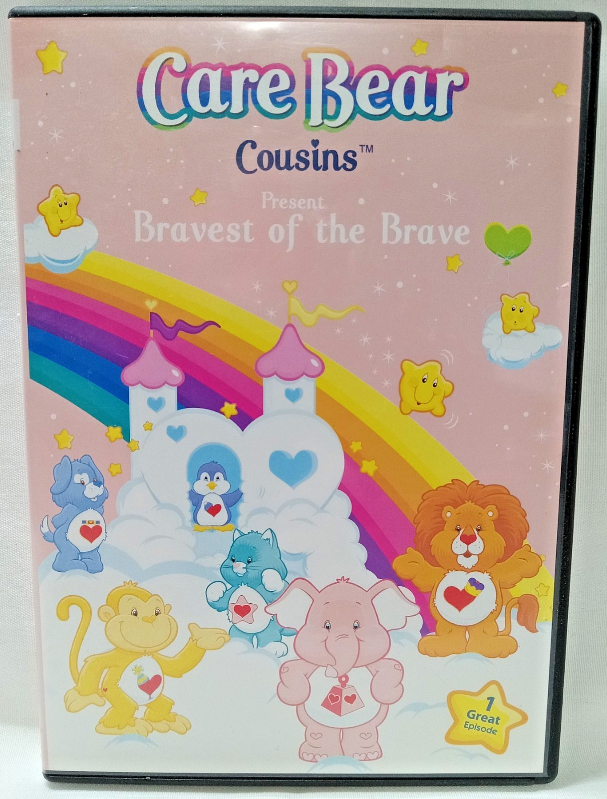Care Bears Cousins DVD Bravest of The Brave #126 DVD Library American Greetings!