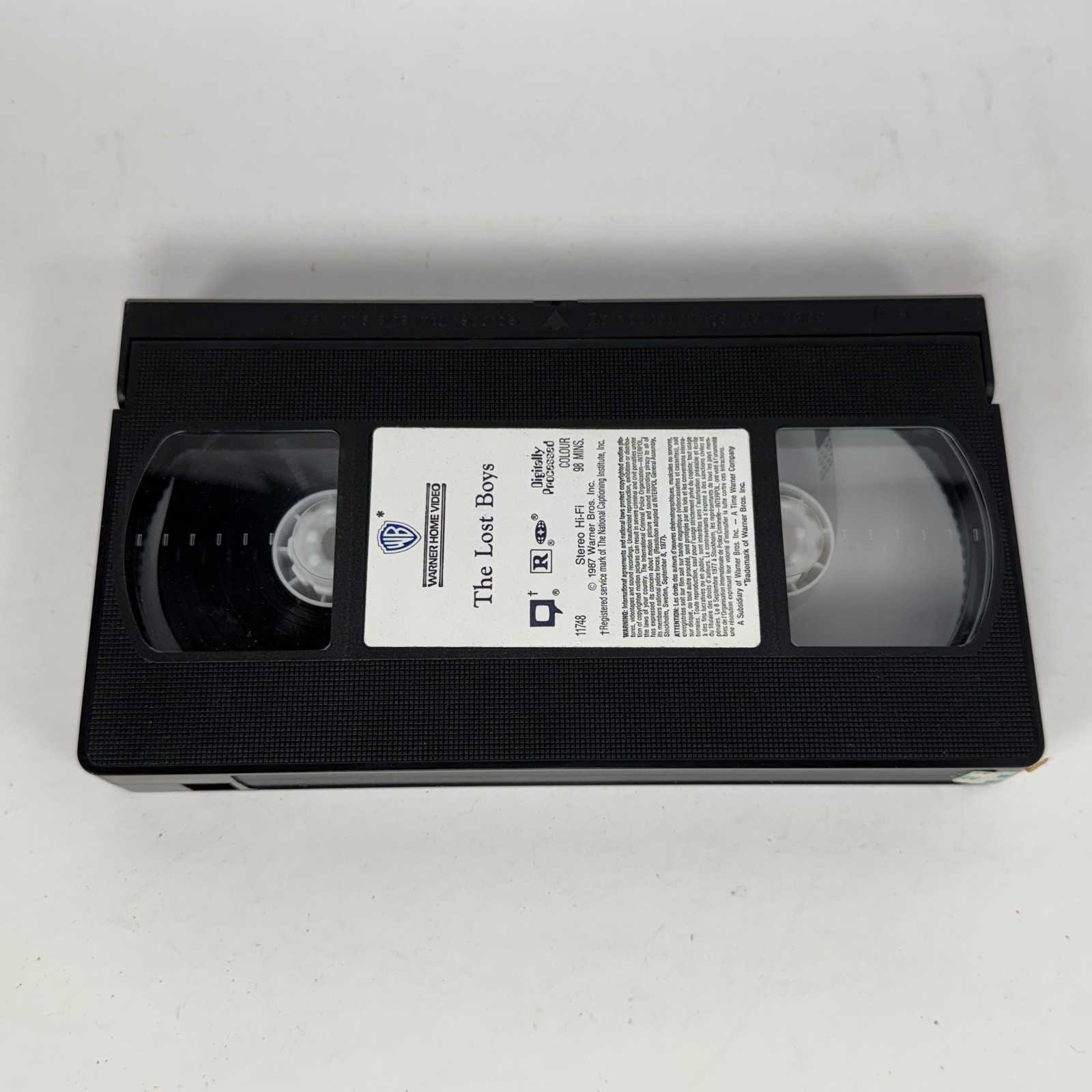 The Lost Boys VHS OOP 1991 Release Horror Corey Haim Kiefer Sutherland Vampires