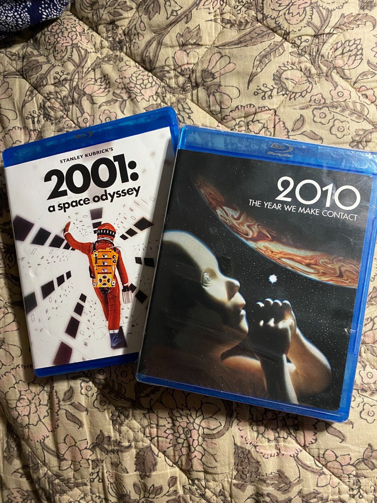 2001 (PLAYED ONCE) & 2010 (NEW/SEALED) Bluray