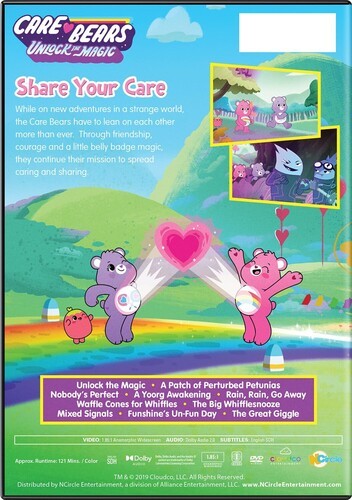 Care Bears: Unlock the Magic – Share Your Care [New DVD] Ac-3/Dolby Digital, S