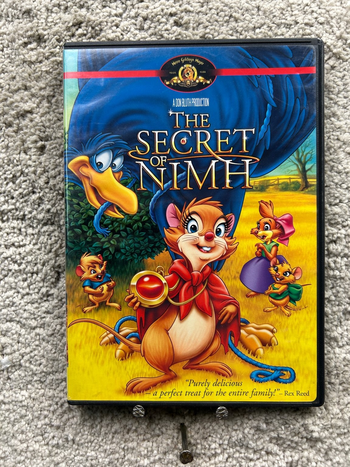 The Secret of NIMH DVD 2002 Don Bluth Animation Family Adventure