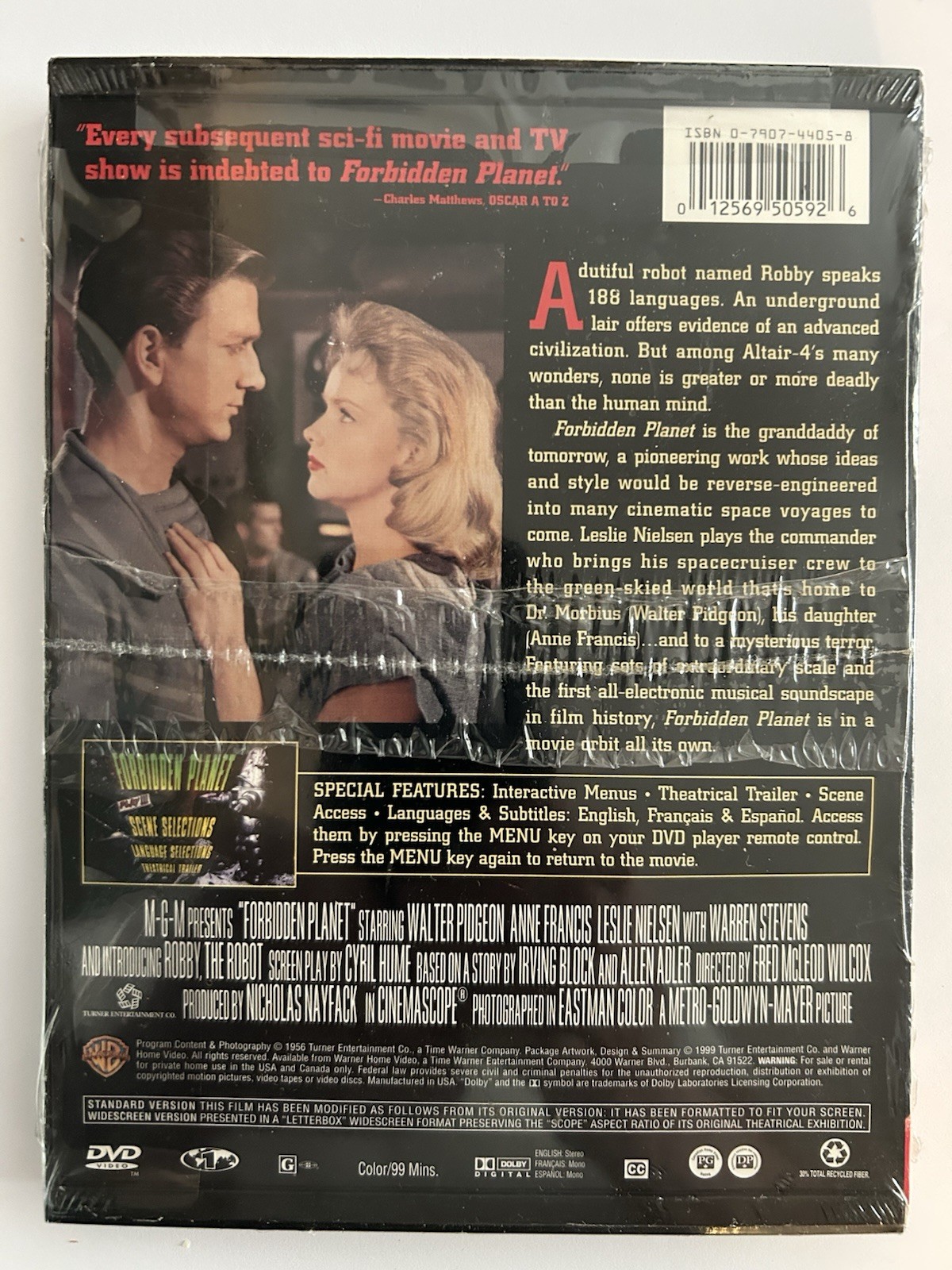 Forbidden Planet (DVD, 2006, Ultimate Collectors Edition)