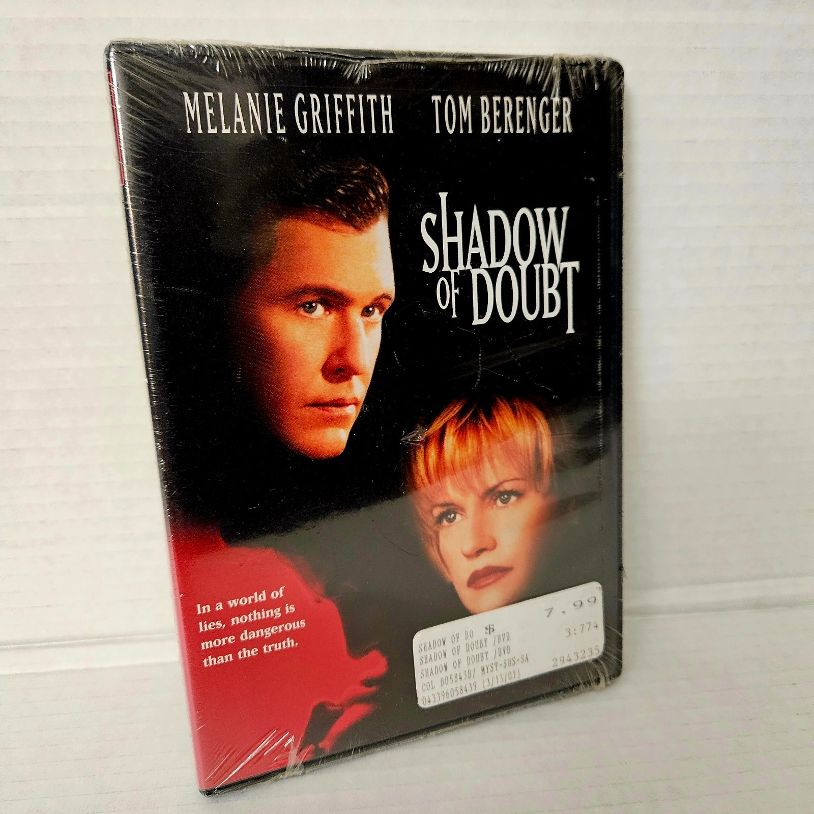 Shadow Of Doubt (DVD, 1998) New Sealed Melanie Griffith Tom Berenger Free Ship