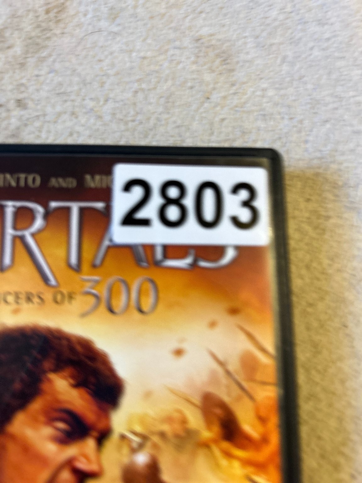 Immortals DVD 2012 Henry Cavill Mickey Rourke Tarsem Singh Epic Action