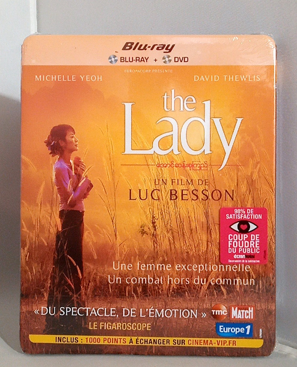 The Lady – 2012 EuropaCorp Blue Ray Luc Besson Movie French Edition – New Sealed