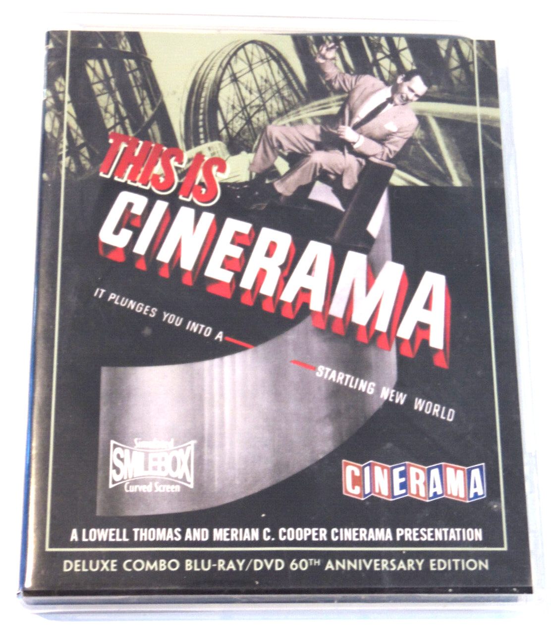 This Is Cinerama Deluxe Blu-Ray & DVD Combo 2012 Flicker Alley Smilebox Used- VG