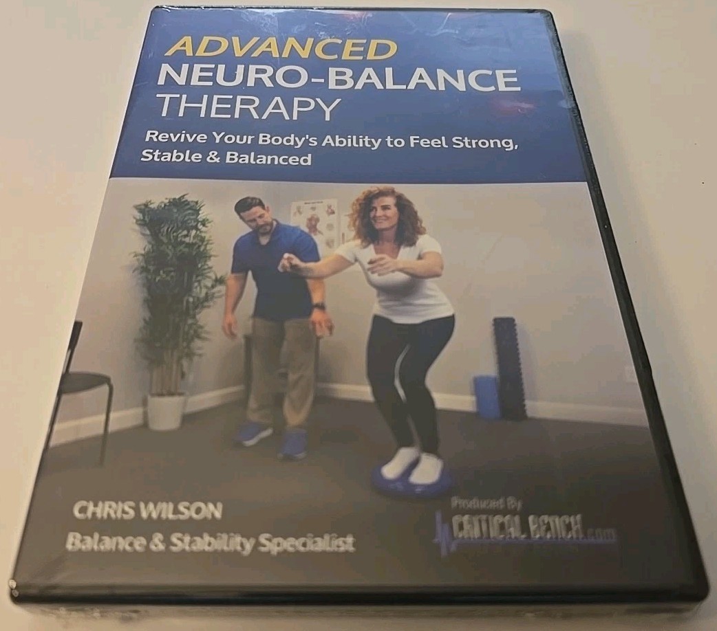 Advanced Neuro-Balance Therapy DVD New Sealed Chris Wilson Critical Bench