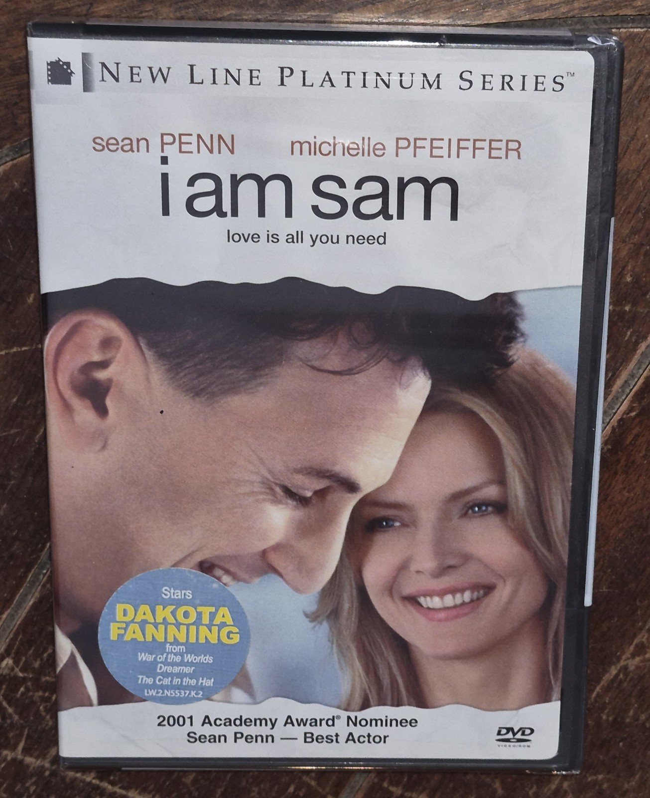 I am Sam [CC] (DVD, 2001, Widescreen) Sean Penn/Michelle Pfeiffer/Dakota Fanning