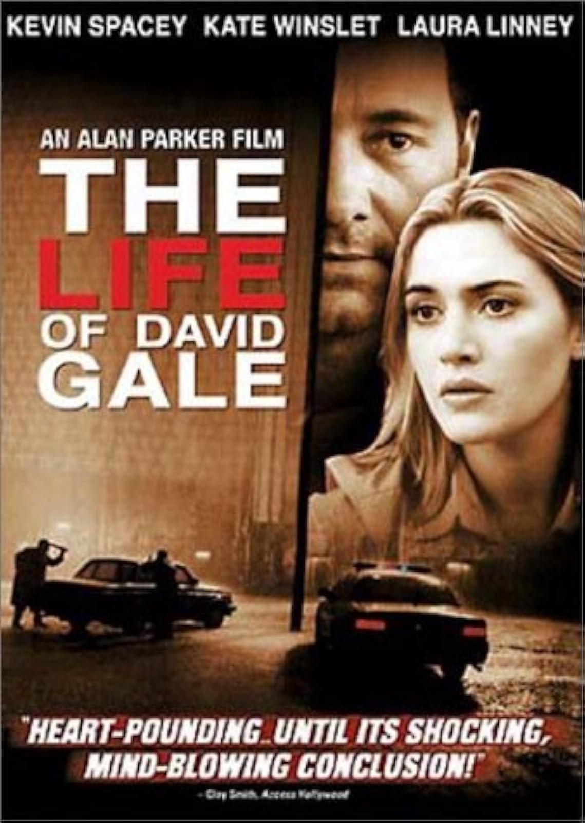 Life Of David Gale Widescreen On DVD With Kate Winslet And Laura Linney E60