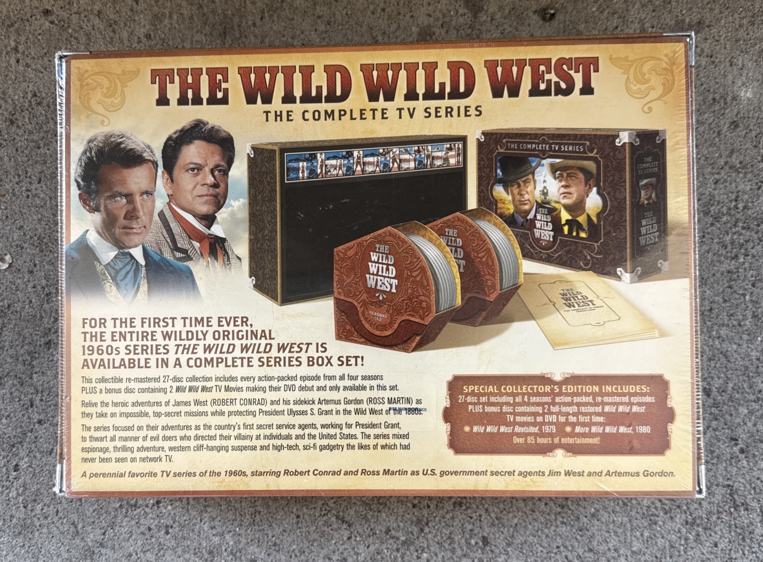 The Wild Wild West – The Complete TV Series Box Set (DVD 2008) New/Sealed