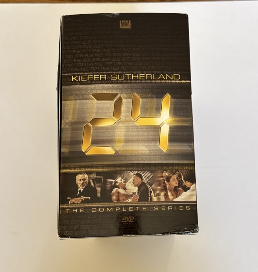 24: The Complete Series (DVD, 2010, 2014, 60-Disc Set) Inc Live Another Day NEW!