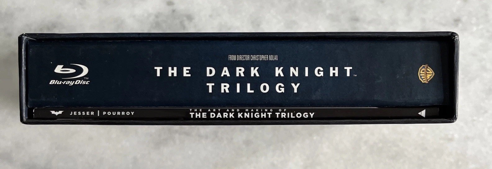 The Dark Knight Trilogy (Blu-ray Disc, 2012) Christopher Nolan, Christian Bale