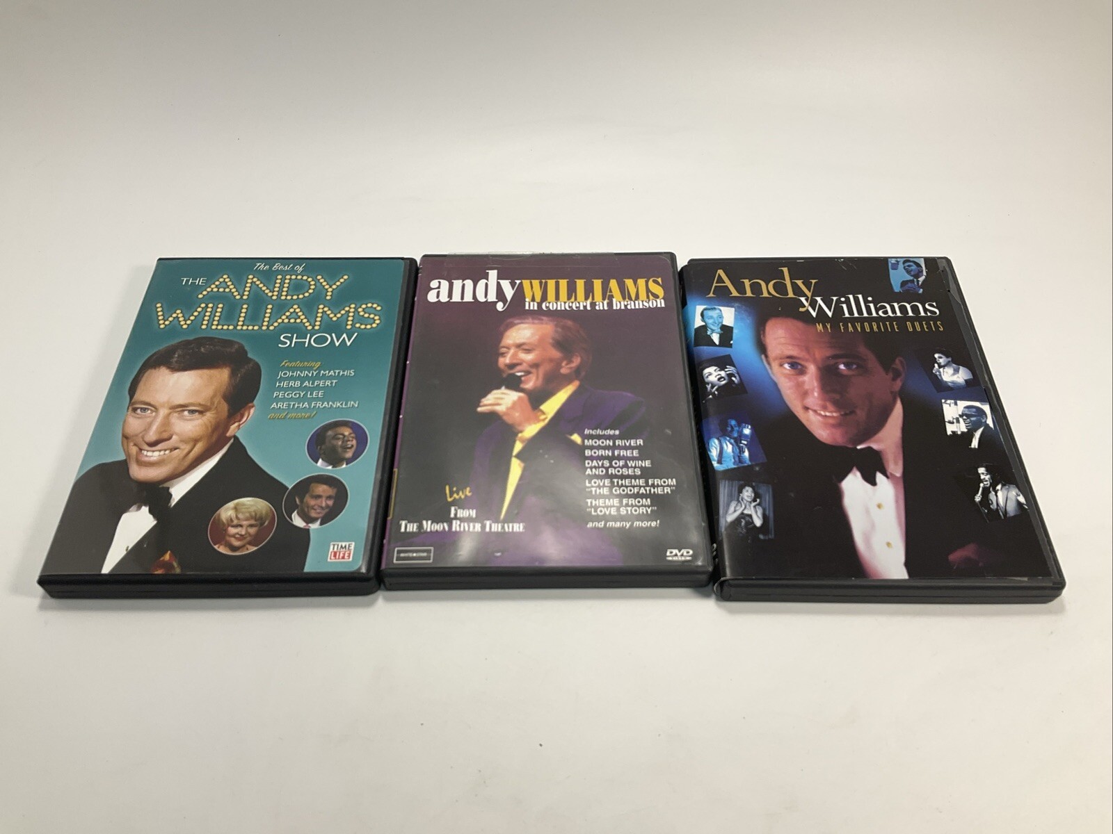 Andy Williams: My Favorite Duets & coneert And Show Set Of 3