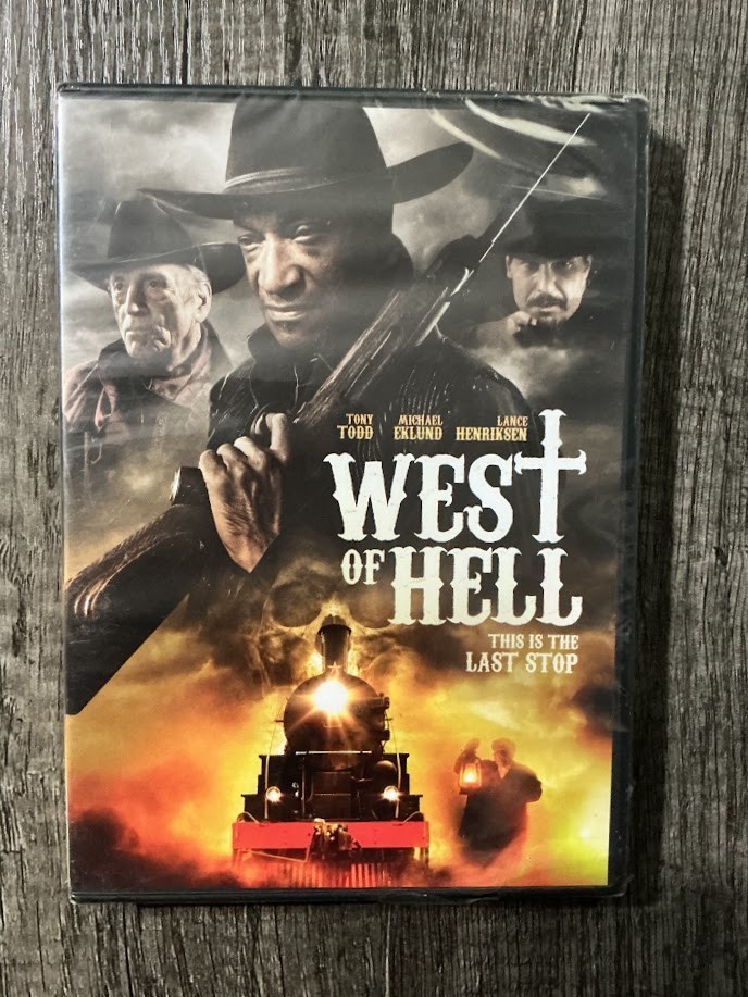 West of Hell (DVD, 2018) Tony Todd, Michael Eklund Horror NEW *Flawed*