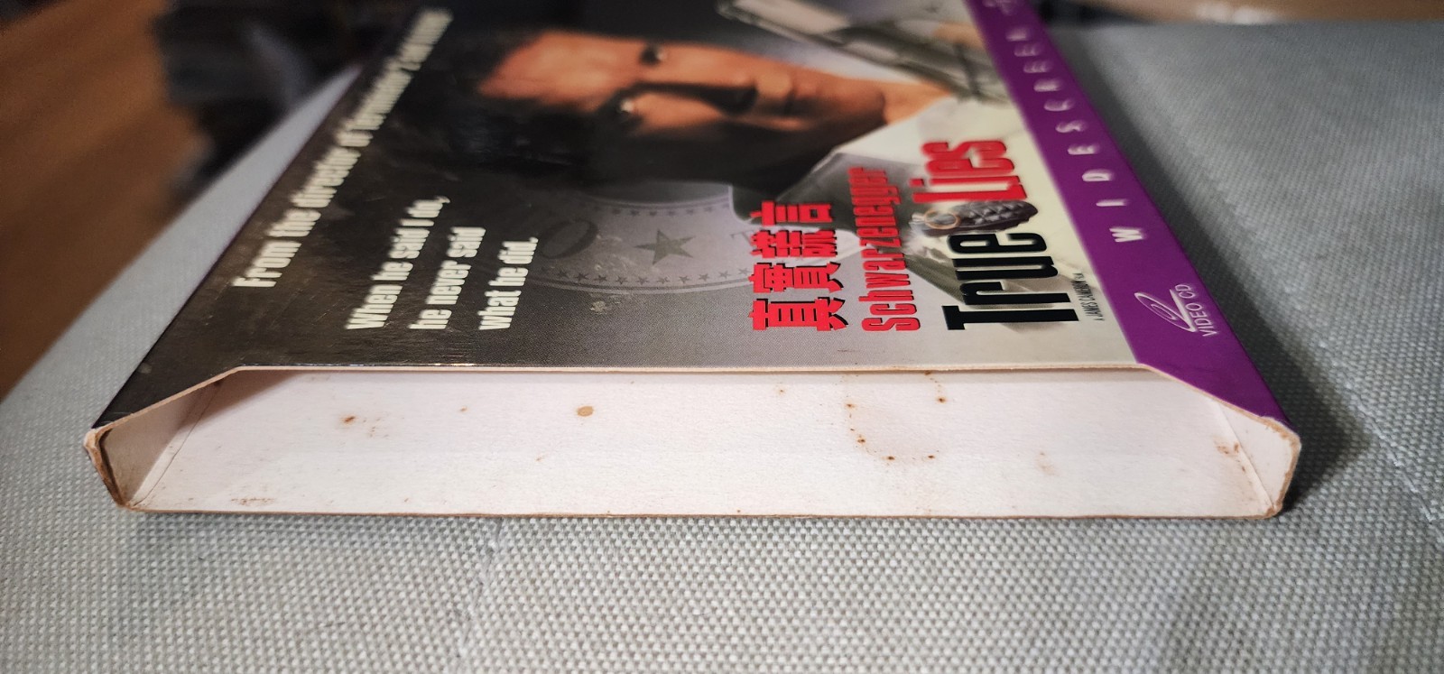 movie True Lies VCD Arnold Schwarzenegger Hong Kong version 中文字幕 Chinese Sub