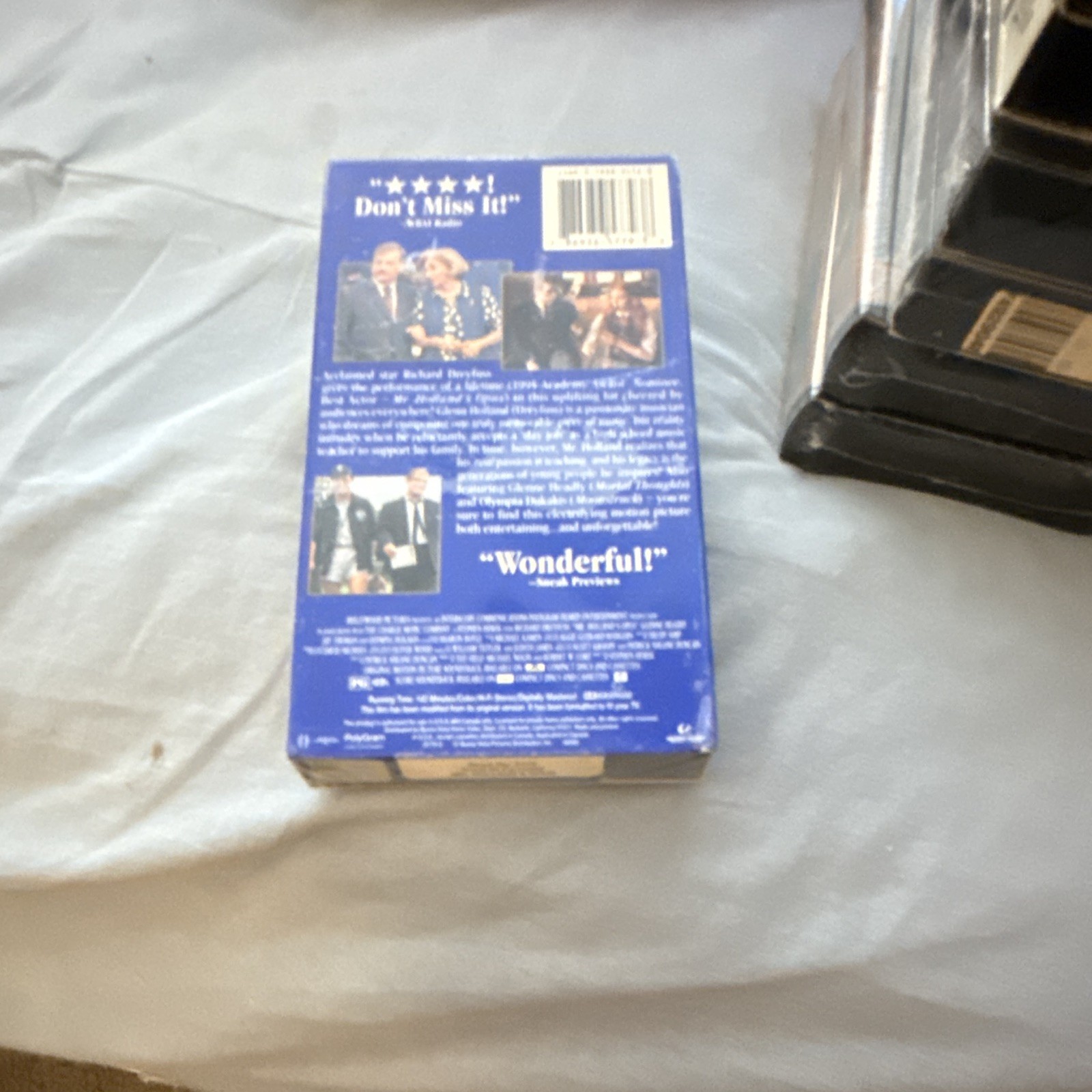 Buena Vista Home Video Mr. Holland’s Opus VHS NTSC PG 1996 Full Screen